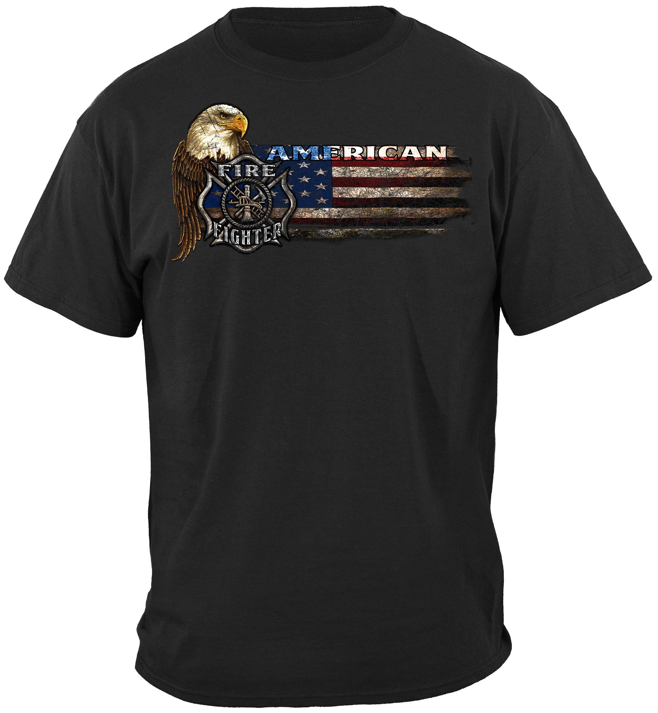 Thin Red Line Firefighter T-Shirt FF2311 - Durable & Comfortable Shirt for Firefighters, EMS, First Responders - Perfect for Duty, Training & Everyday Wear