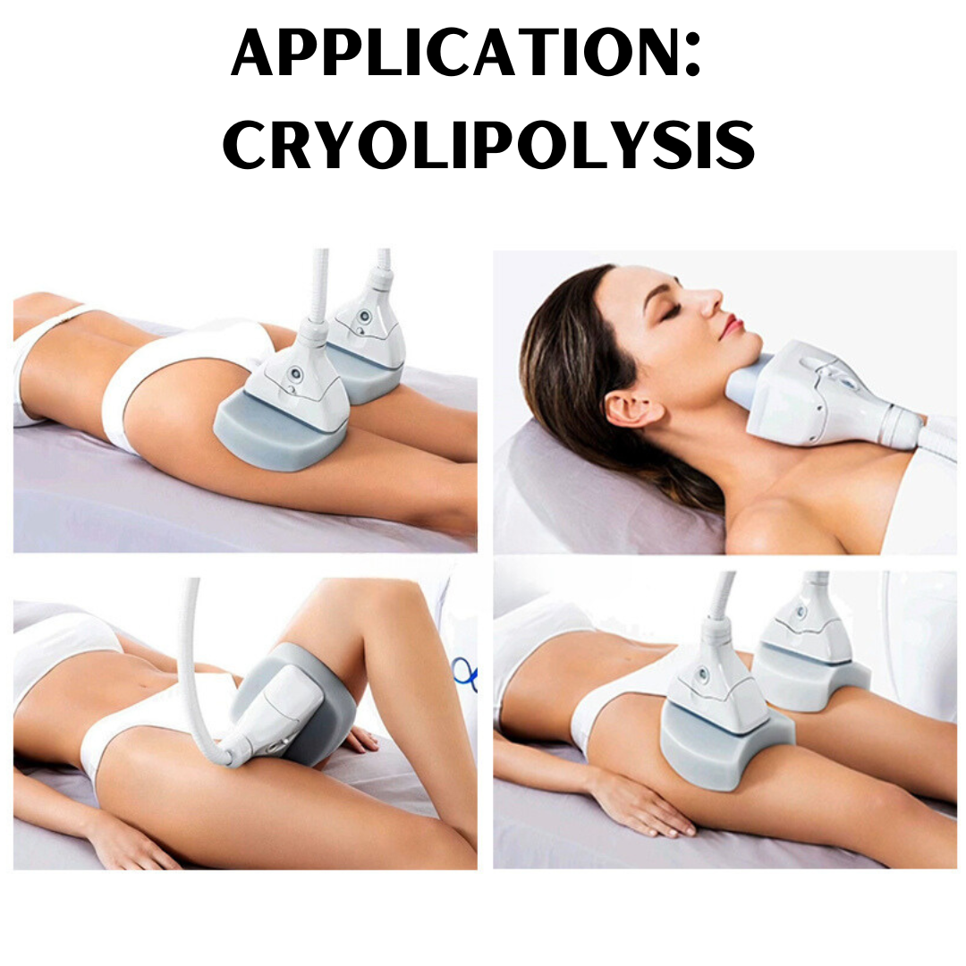 Diamond Ice Cryo EMShape® Mini - Professional Cryotherapy Device for Skin Tightening & Fat Reduction - Perfect for Home & Spa Use