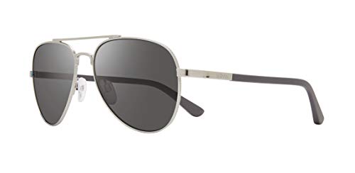 Matte Chrome Frame With Graphite Lens