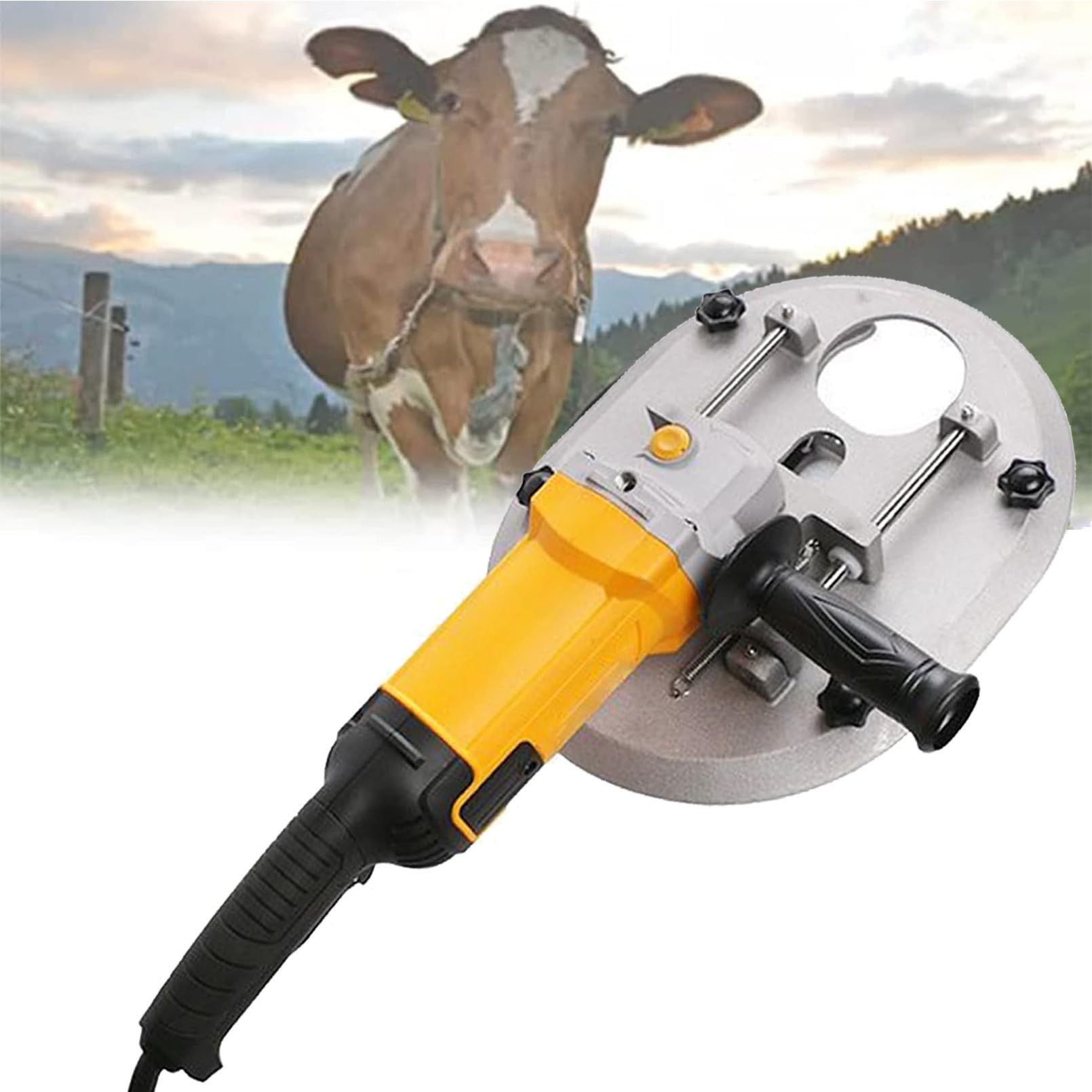 Electric Cow Dehorner - 110V Automatic Horn Cutter Machine for Cattle & Livestock | Veterinary-Grade Dehorning Tool | Saves Time & Effort | Perfect for Dairy Farms, Ranches & Veterinary Clinics