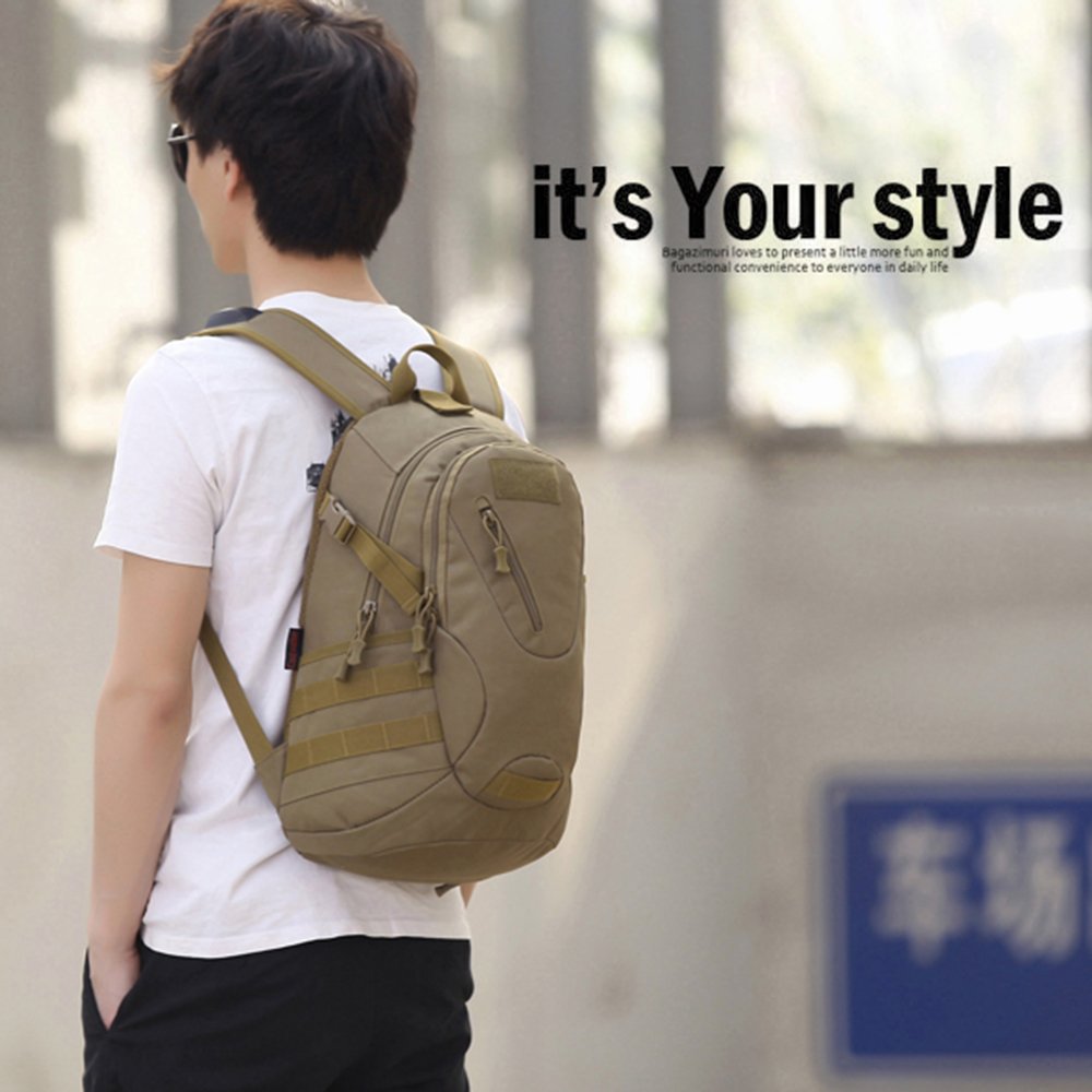 CATKOO Durable Oxford Cloth Backpack for Men & Women - Waterproof Hiking Backpack for Camping, Travel, School & Outdoor Adventures