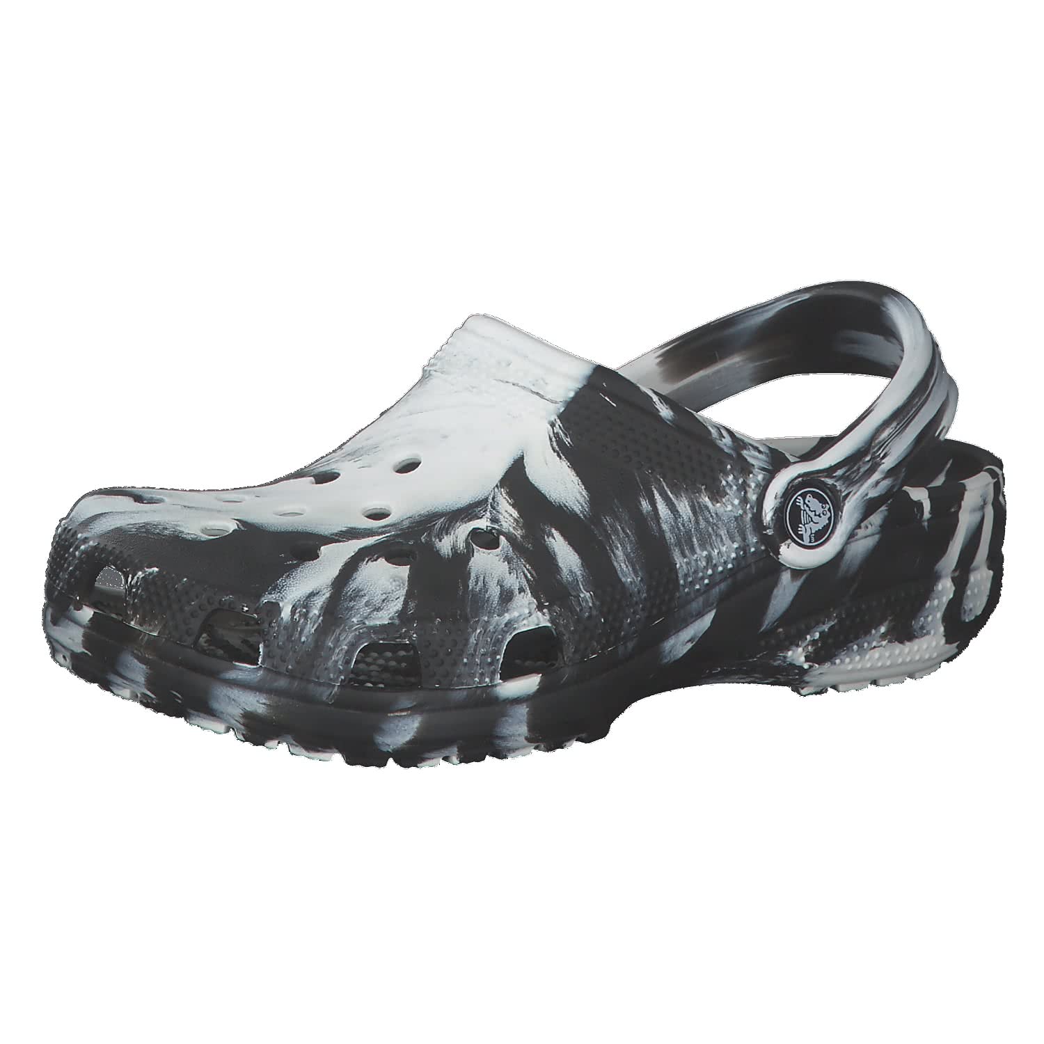Crocs Unisex-Child Classic Marbled Tie Dye Clogs | Waterproof Comfort Shoes for Kids | Perfect for Beach, Pool, and Outdoor Play