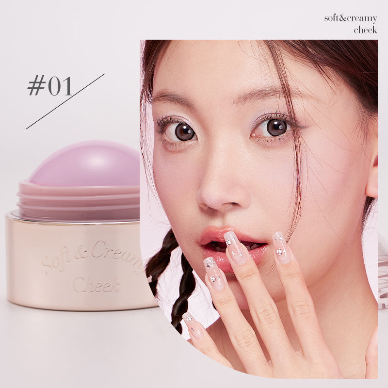 CZEL Gentle Cloud Blush Cream - Soft Matte Long Lasting Cheek Makeup for Natural Flush | Perfect for Everyday Wear & Special Occasions