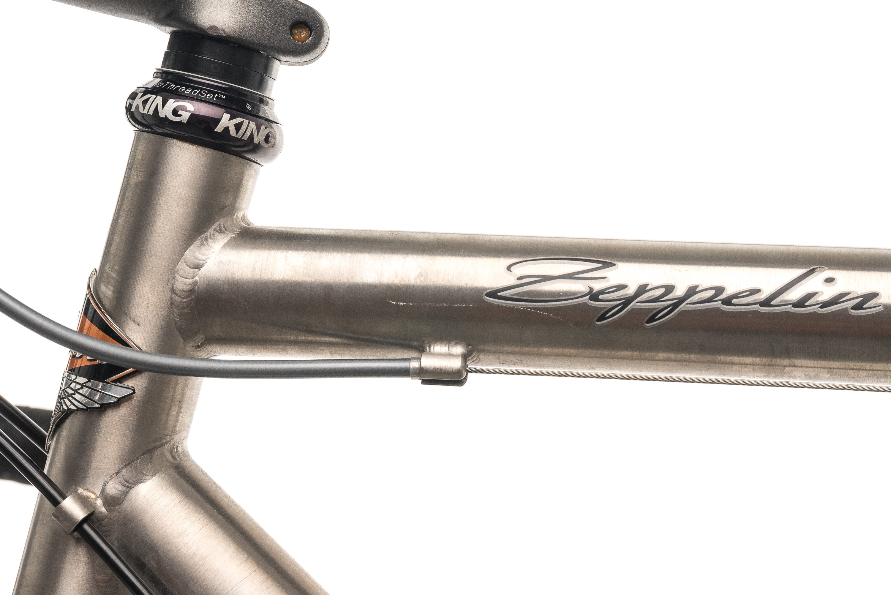 Premium Titanium Road Bike - Airborne Zeppelin 2000 Series (Large Frame) | Lightweight & Durable for Racing, Commuting & Long-Distance Cycling
