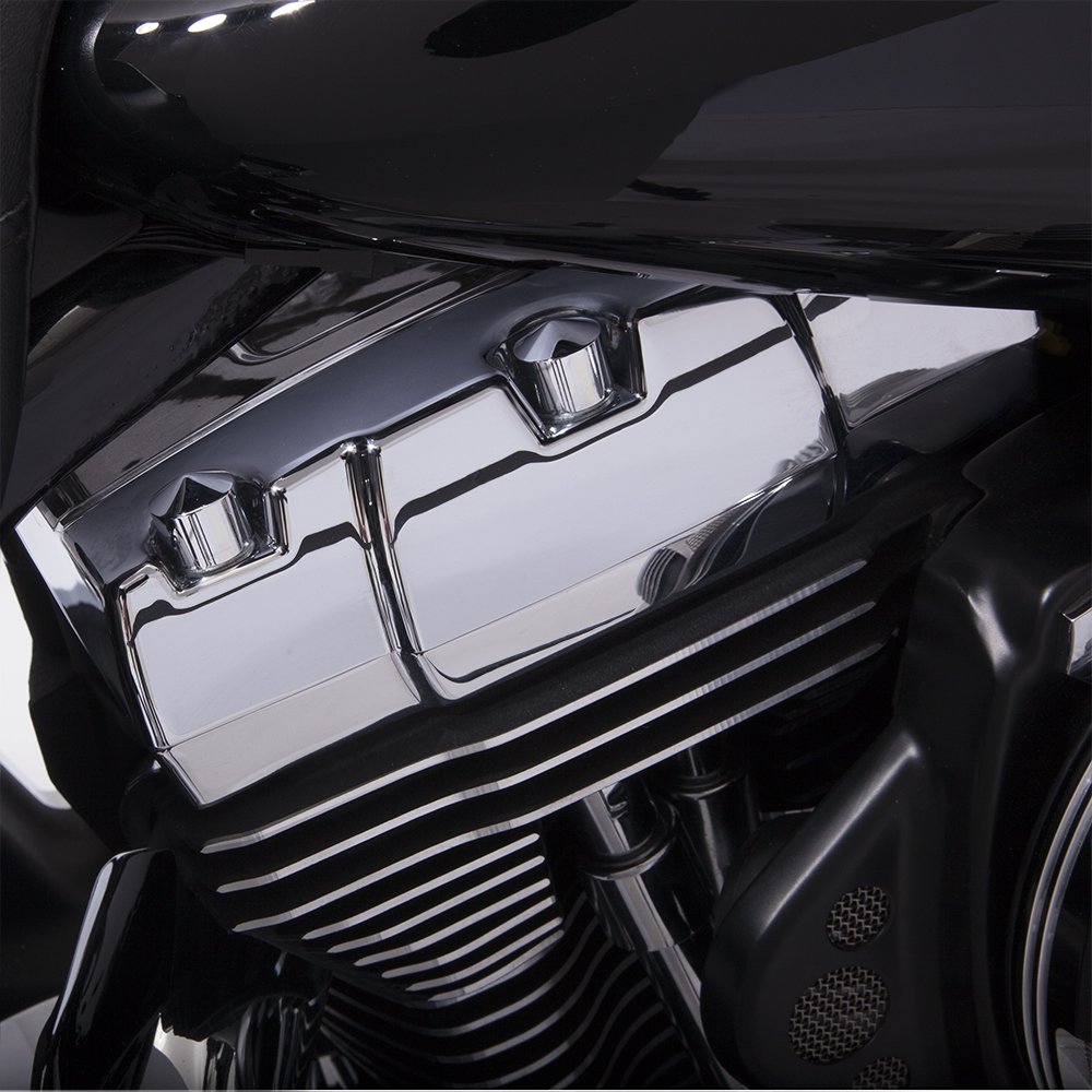 Chrome Rocker Box Cap Set - Heavy Duty Truck & Trailer Accessories for Enhanced Protection & Style | Perfect for Off-Roading & Commercial Vehicles
