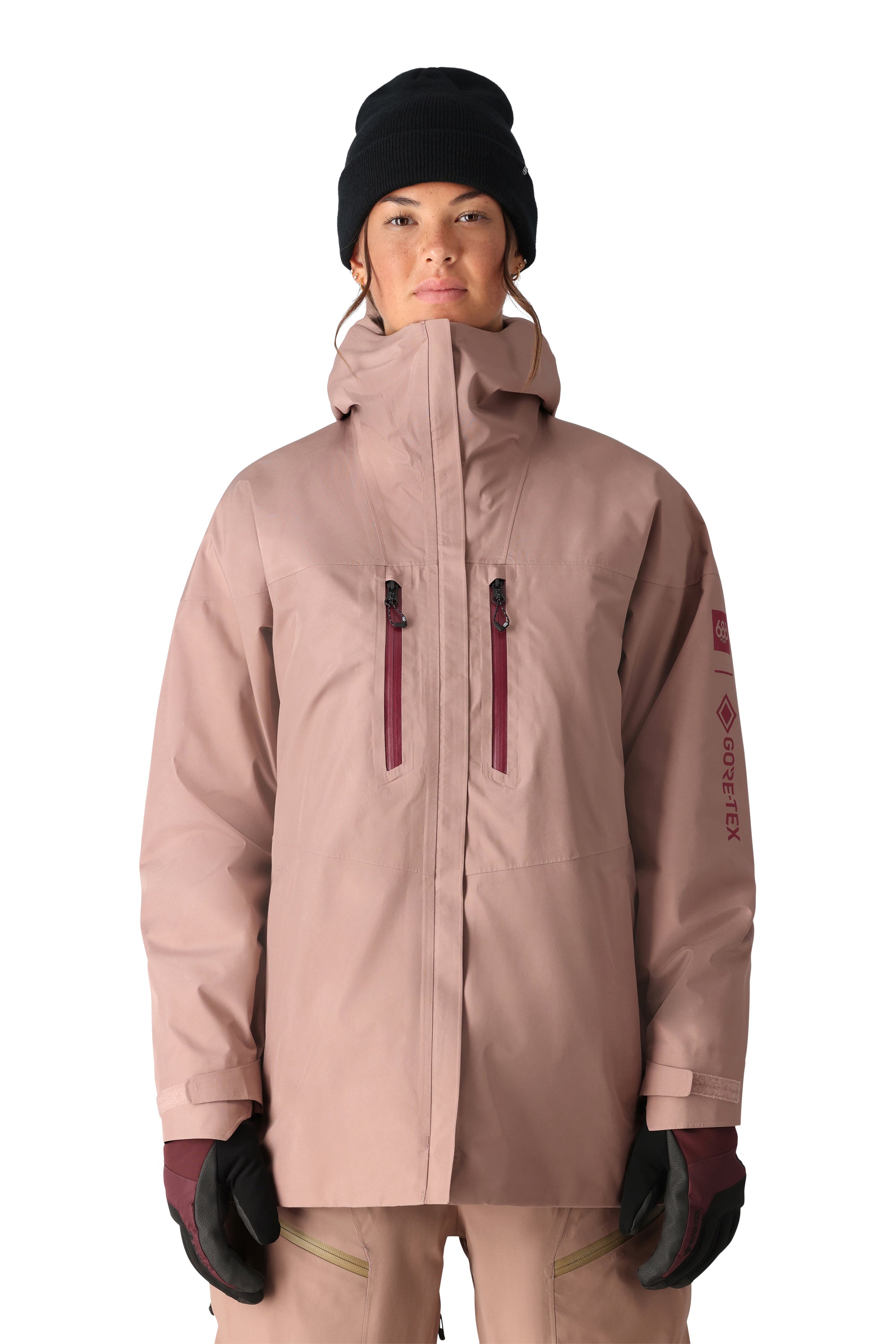 686 Women's GORE-TEX Skyline Waterproof Shell Jacket - Lightweight Windproof Rain Jacket for Hiking, Skiing & Outdoor Adventures (2025 Edition)