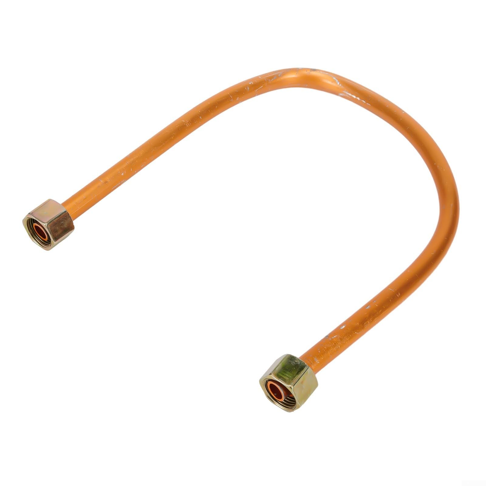 Air Compressor Exhaust Tube Replacement Hex Nut Pipe Oil Pump Spare Parts - Flexible Length for Portable Compressor Repair | Workshop & DIY Tool Maintenance