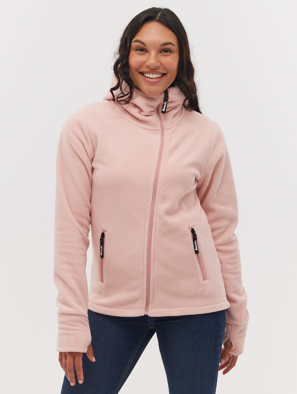 Ninja Microfleece Asymmetric Zip Up Hoodie - Soft Warm Winter Jacket for Men & Women - Perfect for Outdoor Activities, Hiking and Casual Wear