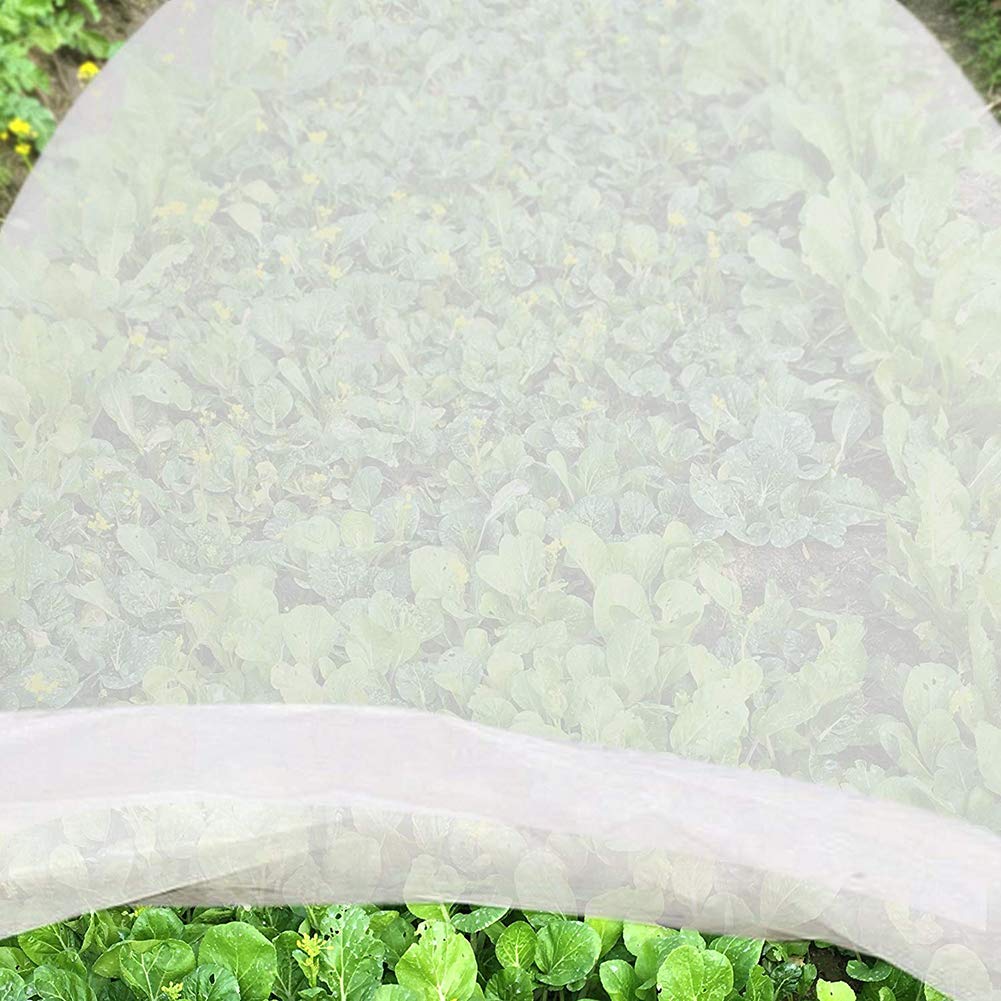 Premium Non-Woven Plant Frost Blanket - 6.6x33ft Reusable Garden Cover for Vegetables & Flowers | Winter Protection for Outdoor Plants, Cold Weather Plant Shield, Raised Bed Gardening Essential