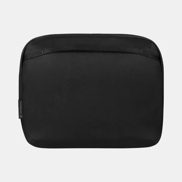 Victorinox Hanging Toiletry Bag for Travel - Water-Resistant Organizer with Multiple Pockets, Black (Model 653374) - Perfect for Camping, Business Trips & Gym Essentials