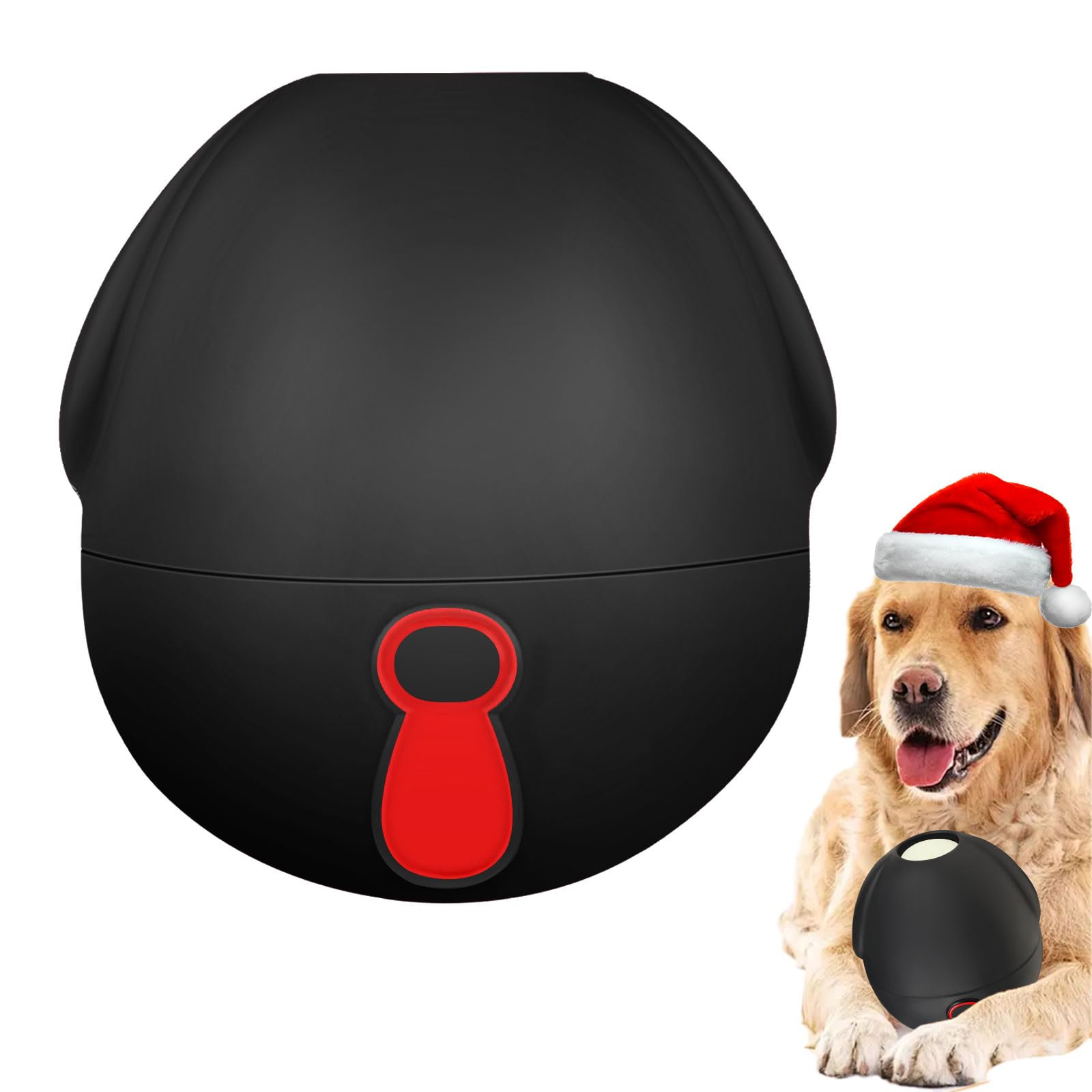 Yipetor XL Dog Chew Toys - Frozen Treat Dispensing Chew Toy for Large Dogs (Black) | Interactive Puzzle Feeder for Mental Stimulation & Teeth Cleaning | Perfect for Aggressive Chewers, Boredom Relief & Training Rewards
