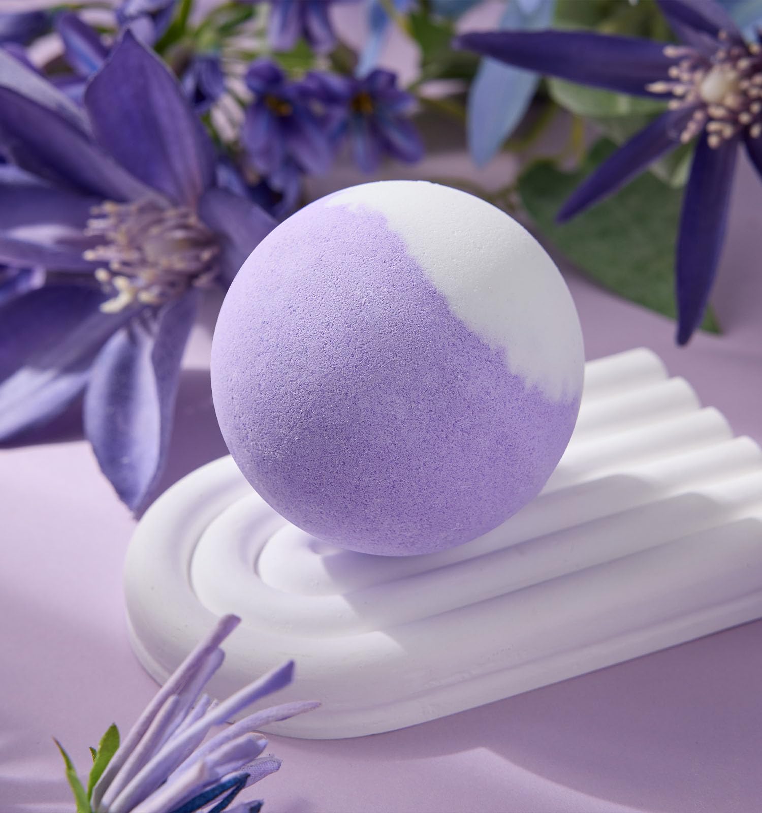 Relaxing Lavender Spa Gift Basket for Women - Self Care, Birthday, Valentine's, Mother's Day, Christmas Gifts for Mom, Wife, Girlfriend, Best Friend - Perfect for Home Spa Nights, Get Well Soon, and Stress Relief