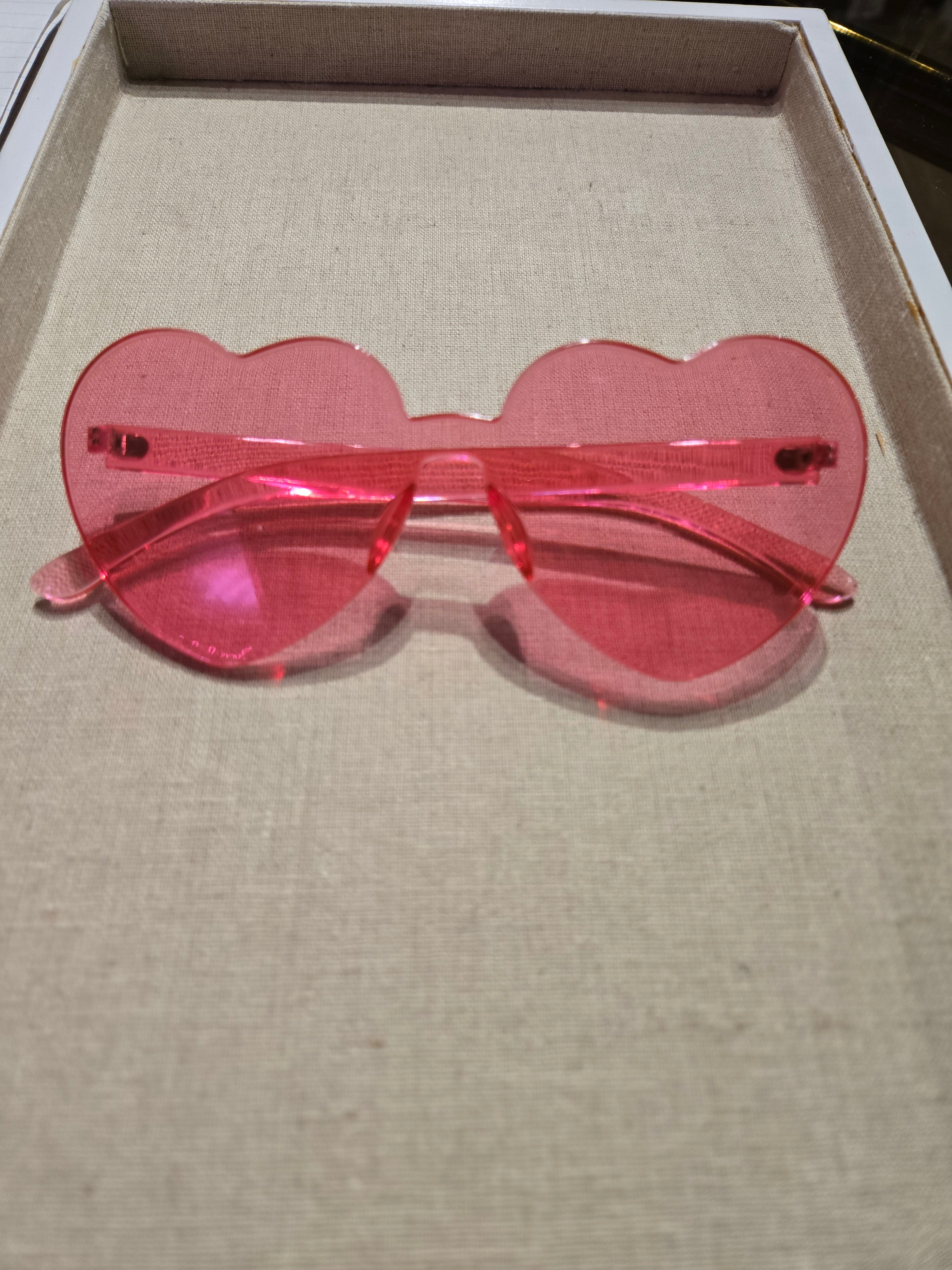 Heart-Shaped Sunglasses for Women - Trendy UV Protection Fashion Shades for Summer, Beach, and Outdoor Activities