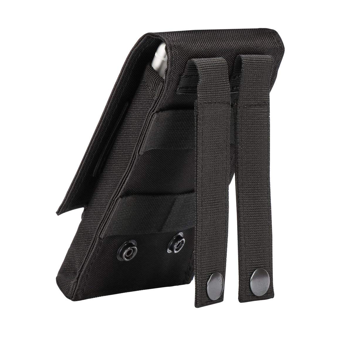 IronSeals Tactical MOLLE Phone Pouch Holster - Waist Belt Pouch with Quick Release Tab for iPhone 16 Pro Max/16 Pro/16/15 Pro Max/14 Pro Max/13 Pro Max/12 Pro Max/11 Pro Max - Perfect for Hiking, Camping & Outdoor Adventures