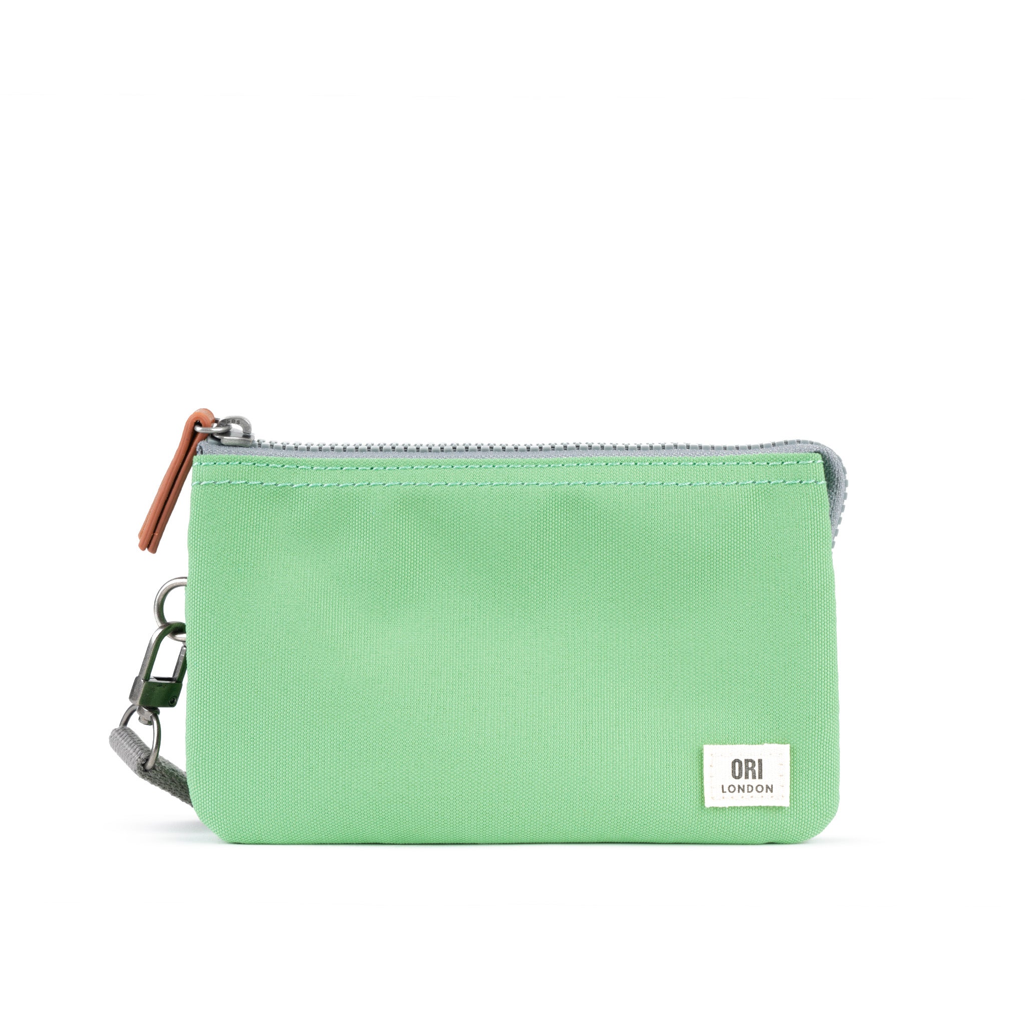 Eco-Friendly Carnaby Crossbody Bag with Adjustable Wrist Strap - Peppermint Recycled Canvas Tote for Women | Perfect for Shopping, Travel & Daily Essentials
