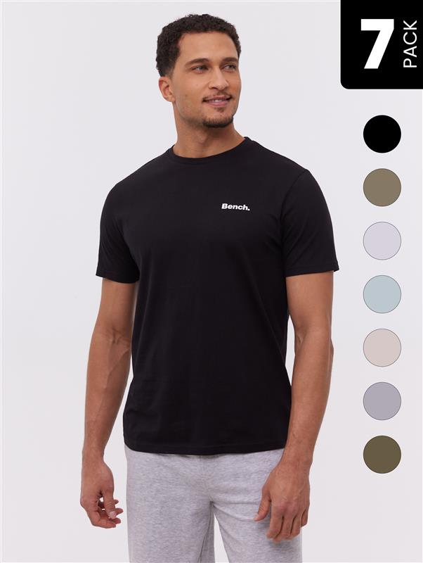 Aleron 7-Pack Men's T-Shirts & Tank Tops - Soft Cotton Casual Shirts for Gym, Workout & Everyday Wear