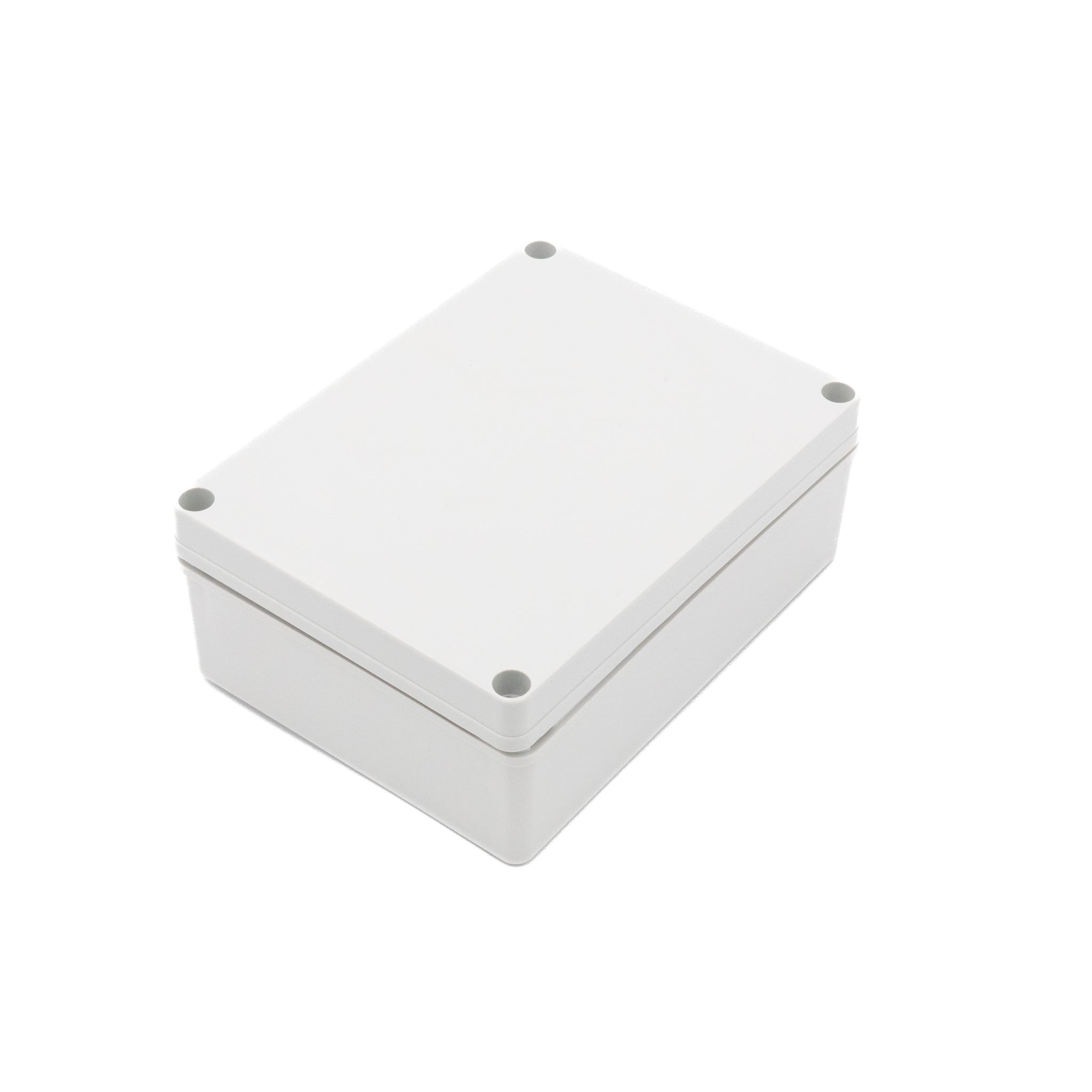 Boxco S Series 5.91 x 7.87 x 2.95 Inch (150x200x75mm) Waterproof Plastic Enclosure - IP67 Rated, IK08 Impact Resistant, Polycarbonate (PC) Grey Cover with Screw Mounting - Ideal for Outdoor Electronics, Industrial Equipment & DIY Projects
