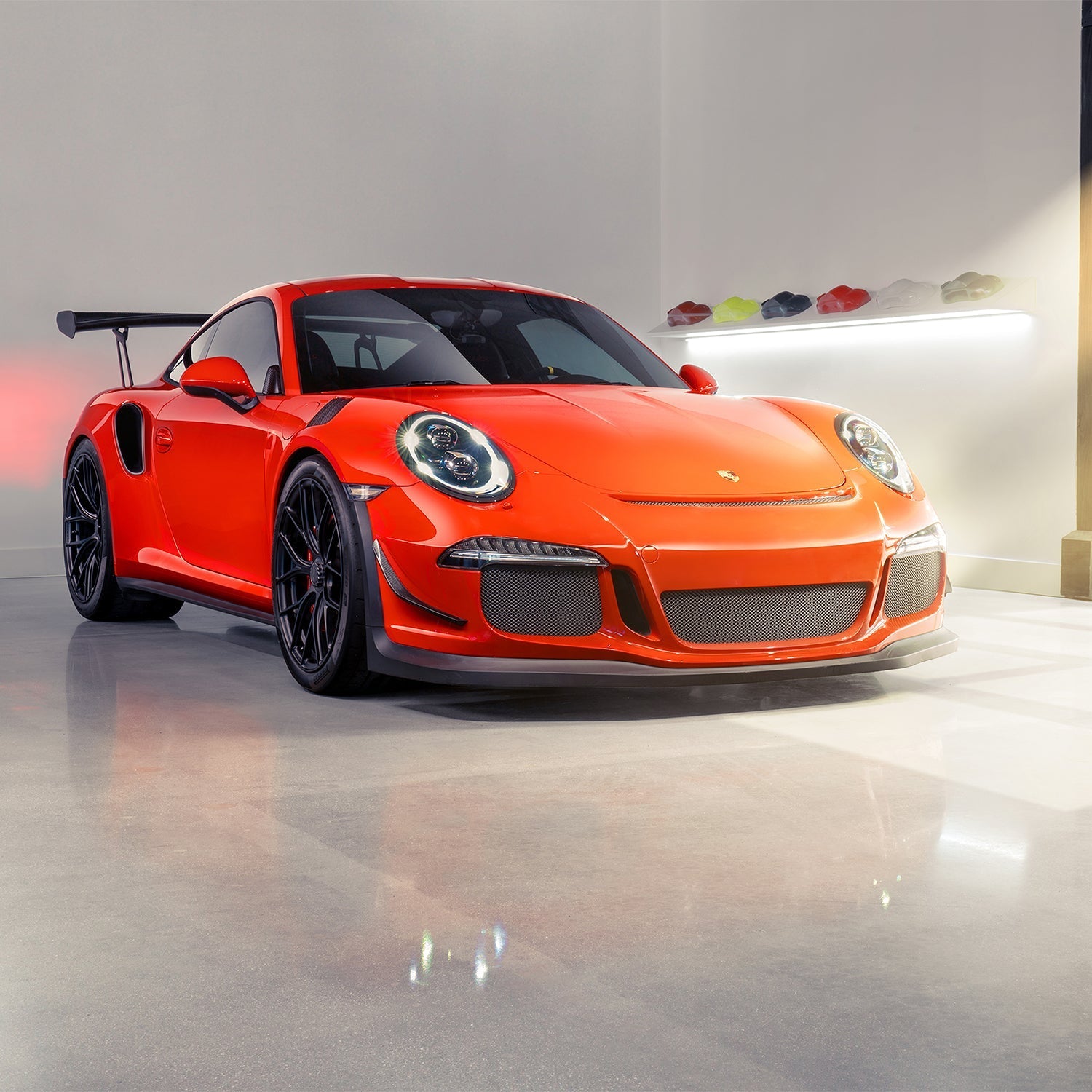 Porsche 991.1 911 GT3 RS Aero Dive Planes - High Performance Carbon Fiber Spoiler for Track Racing & Street Use
