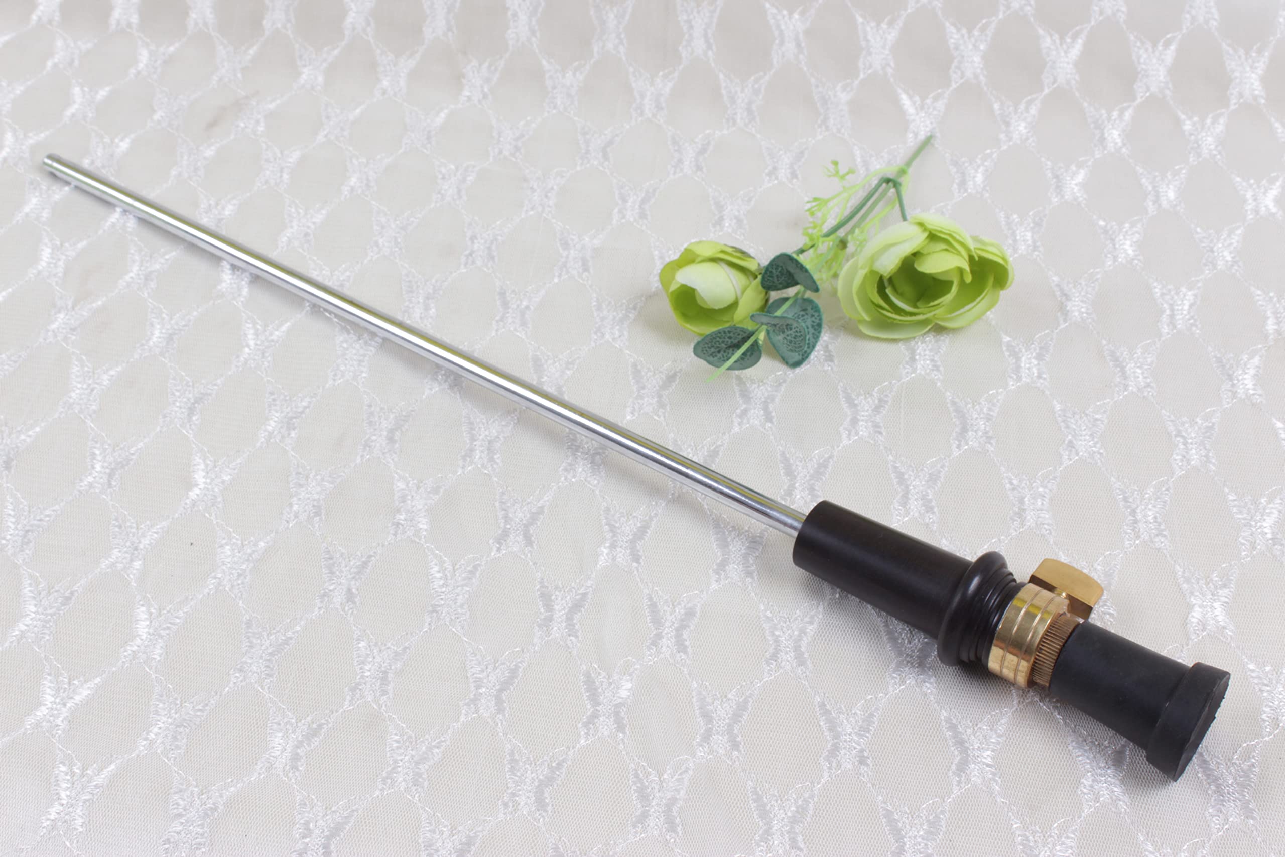 Yinfente 4/4 & 3/4 Upright Bass Endpin - Ebony Antiskid Double Bass Endpin Support for String Bass | Perfect for Professional Musicians & Orchestra Performances