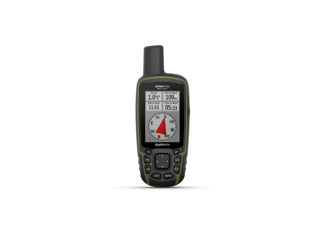 Garmin GPSMAP 65S Handheld GPS Navigator with High-Sensitivity Receiver & Preloaded TopoActive Maps - Perfect for Hiking, Camping, and Outdoor Adventures