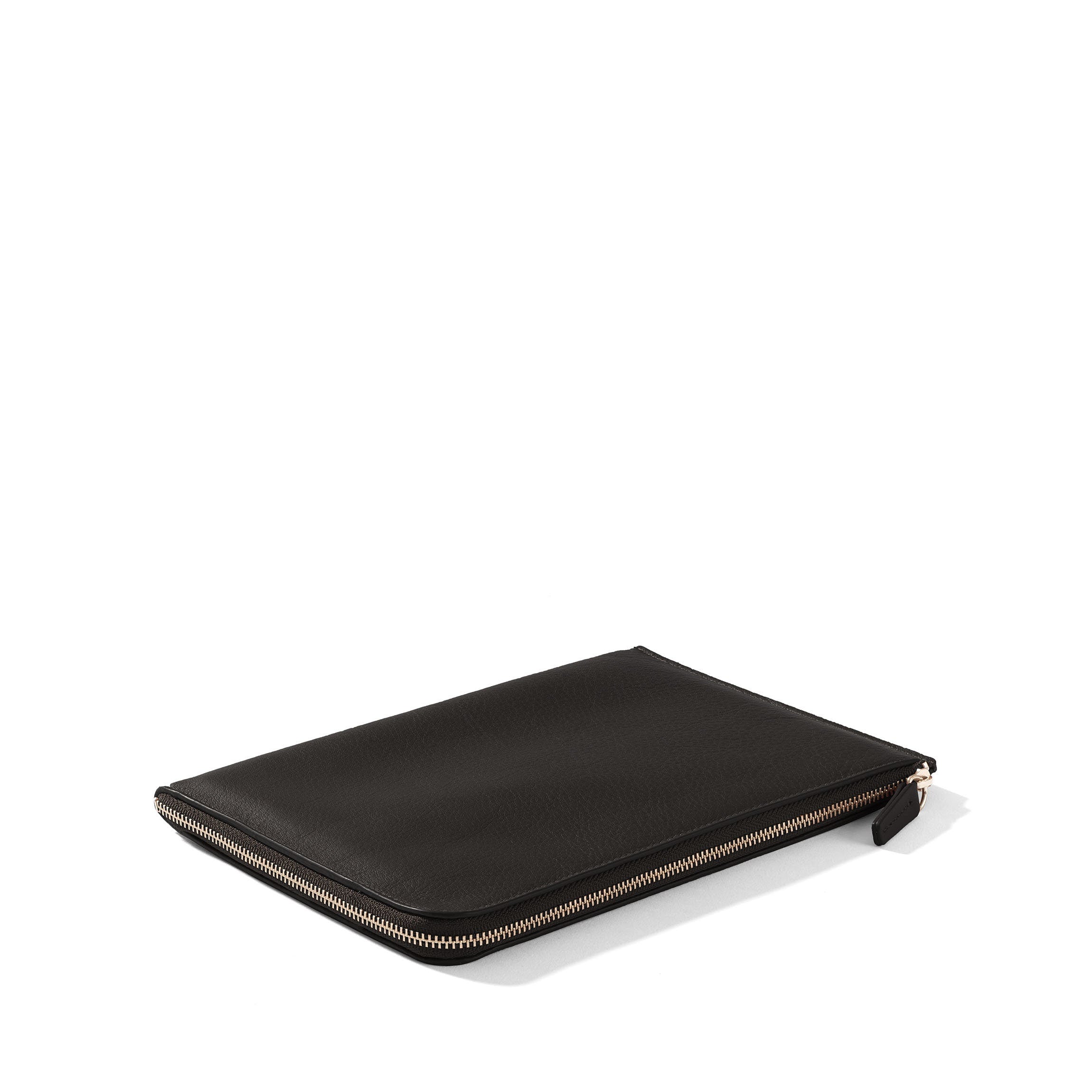 Slim RFID Blocking Travel Wallet with Zip Closure - Black Onyx | Secure & Compact for Airports, Vacations & Everyday Use