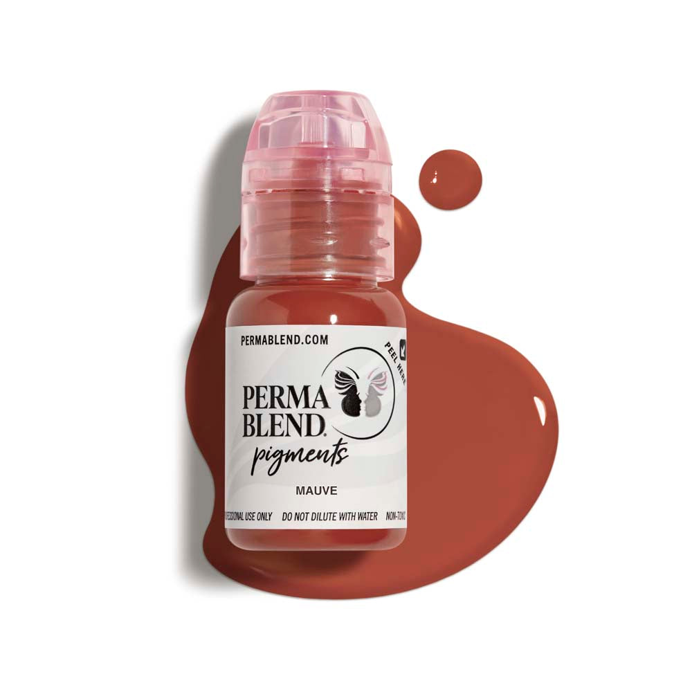 Perma Blend Mauve Pigment - Professional Tattoo Ink for Permanent Makeup & Body Art | Perfect for Eyebrows, Lips & Cosmetic Tattooing