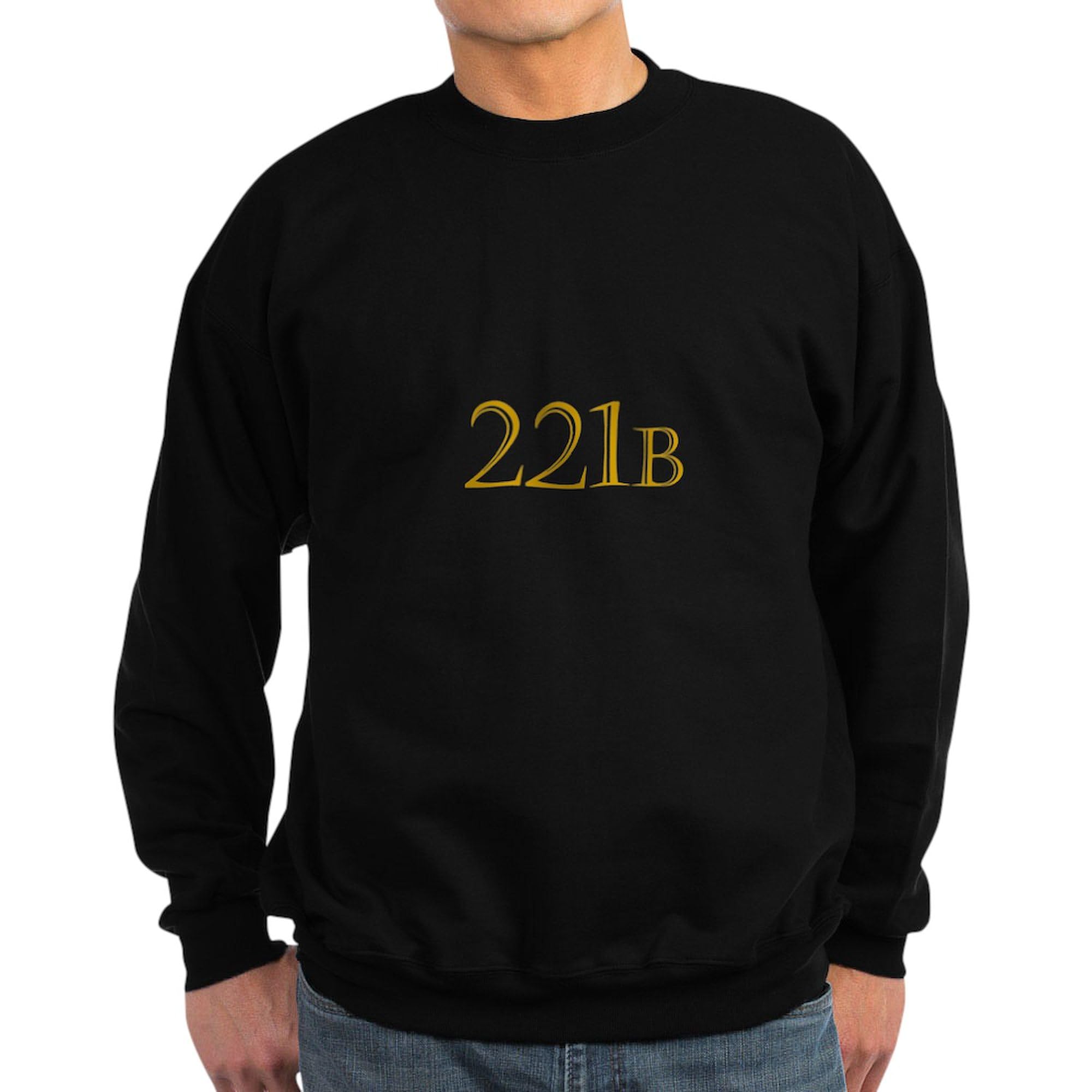 Sherlock Sweatshirt for Men & Women - Classic Dark Crewneck Pullover | Comfortable Cotton Blend | Perfect for Casual Wear, Movie Nights & Book Lovers Gifts
