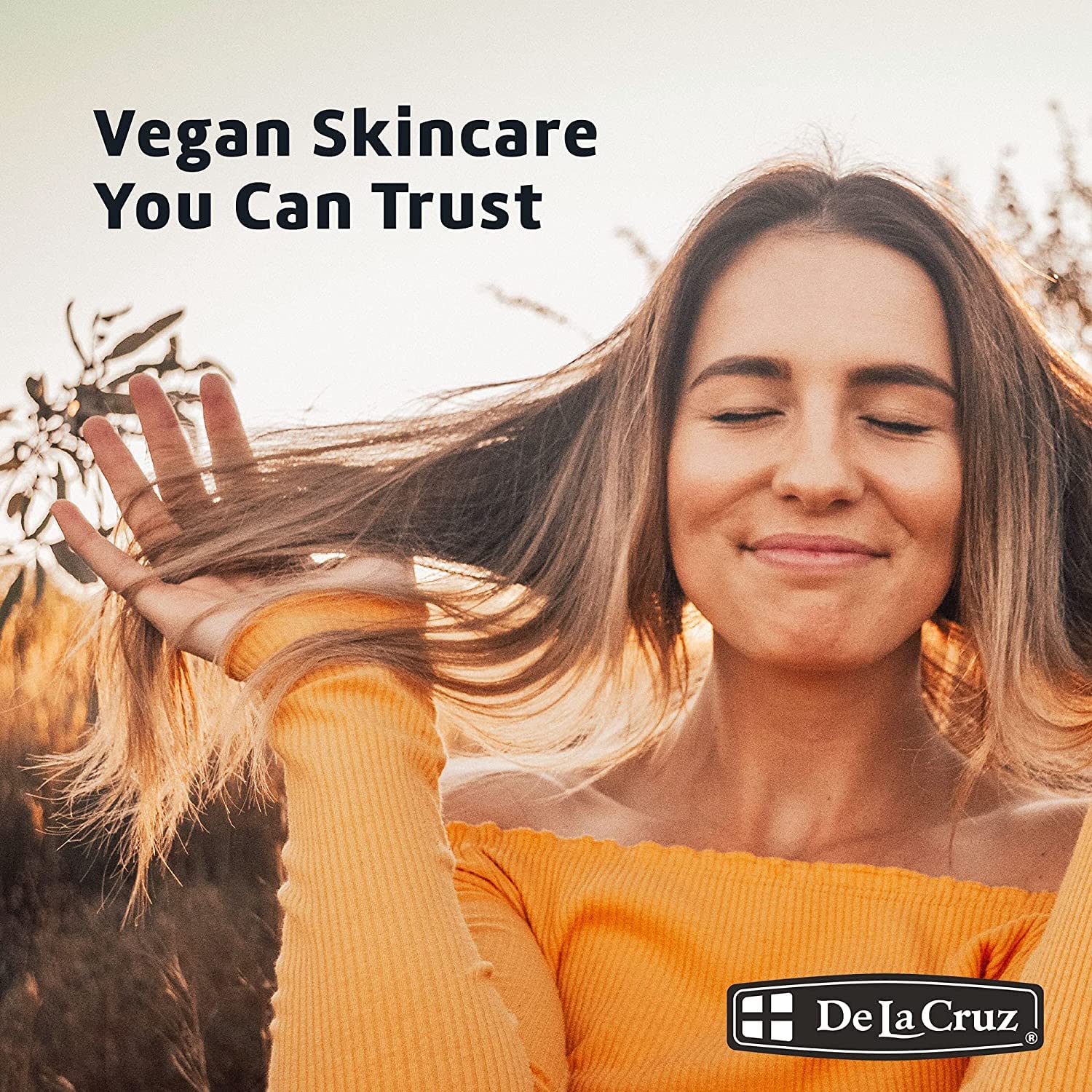 De La Cruz Sweet Almond Oil for Hair & Skin - Natural Moisturizer, 3-Pack of 2 Fl Oz Glass Bottles - Perfect for Dry Scalp, Face Care & Massage Therapy