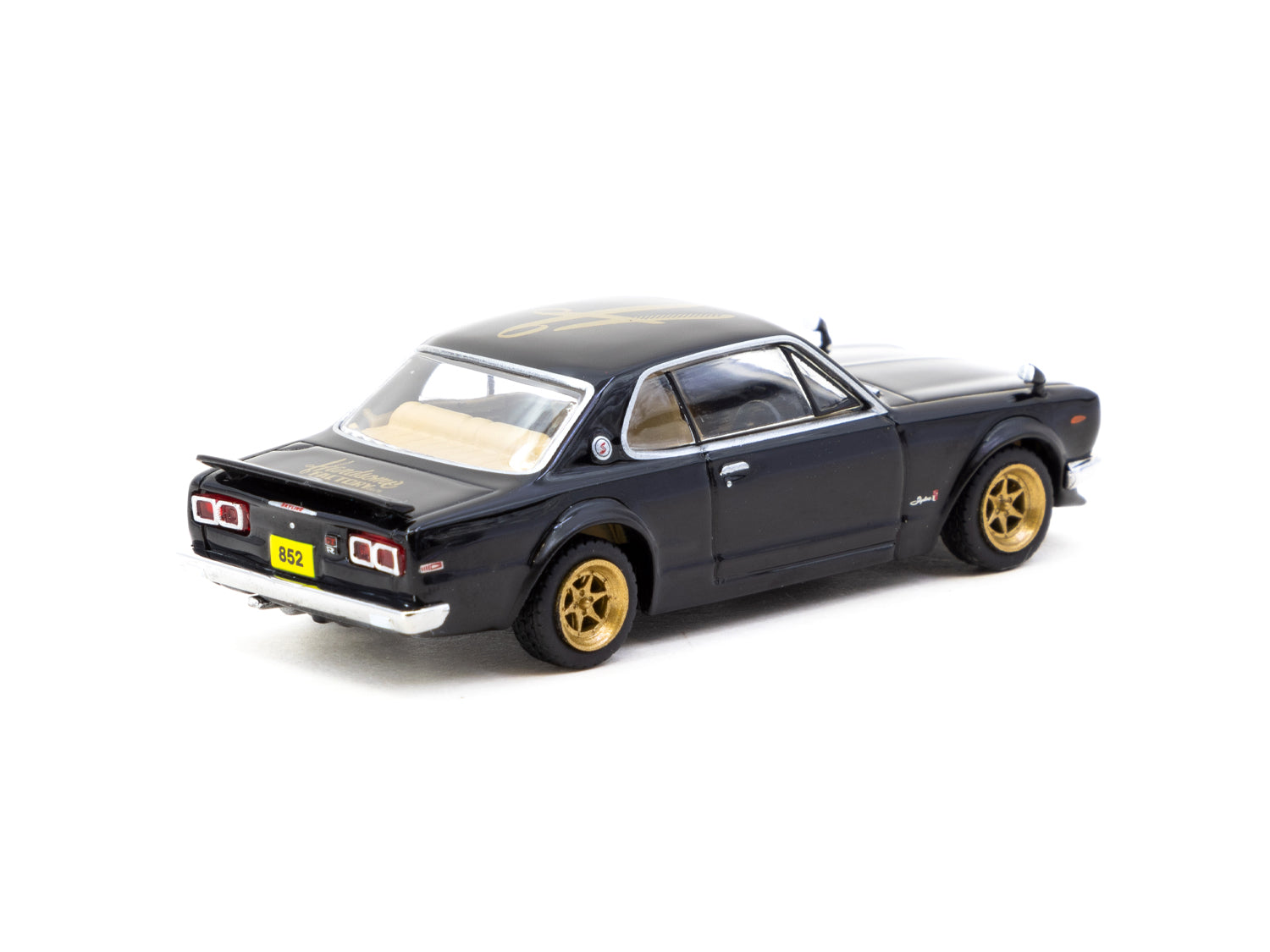 Tarmac Works 1/64 Nissan Skyline HT 2000GT-R Diecast Model Car - Handsome Factory Special Edition Collectible for Car Enthusiasts | Perfect for Display, Gifts & Diecast Collections