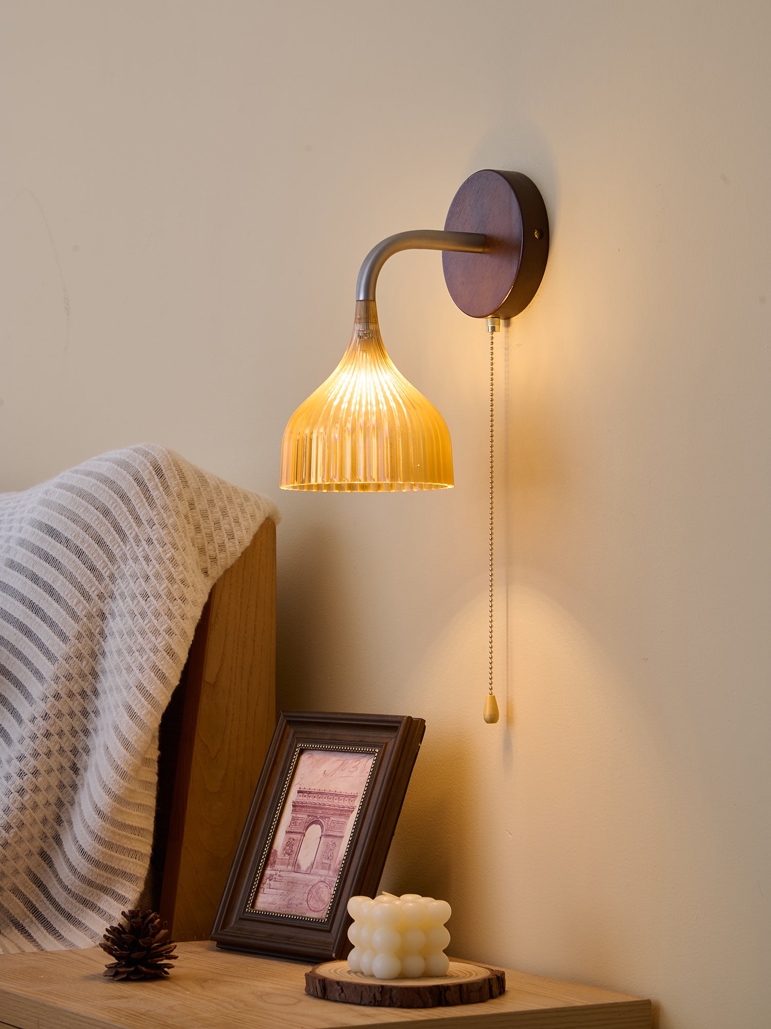 Lucina Wall Lamp - Modern LED Sconce Lighting for Bedroom, Living Room & Hallway | Energy-Efficient Indoor Wall Light Fixture