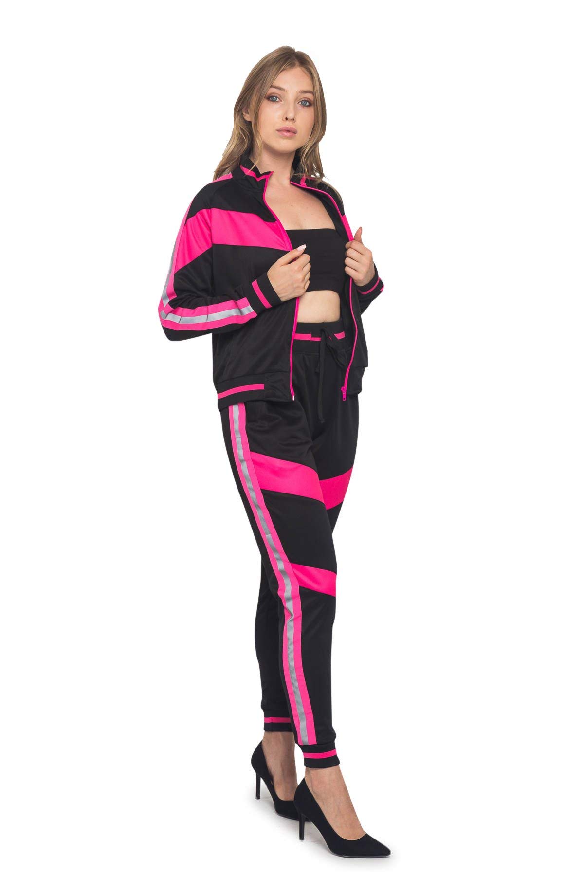 Women's 2 Piece Tracksuit Set - Soft Long Sleeve Sweatshirt & Jogger Pants | Comfortable Lounge Wear for Yoga, Gym, Running & Casual Outfits