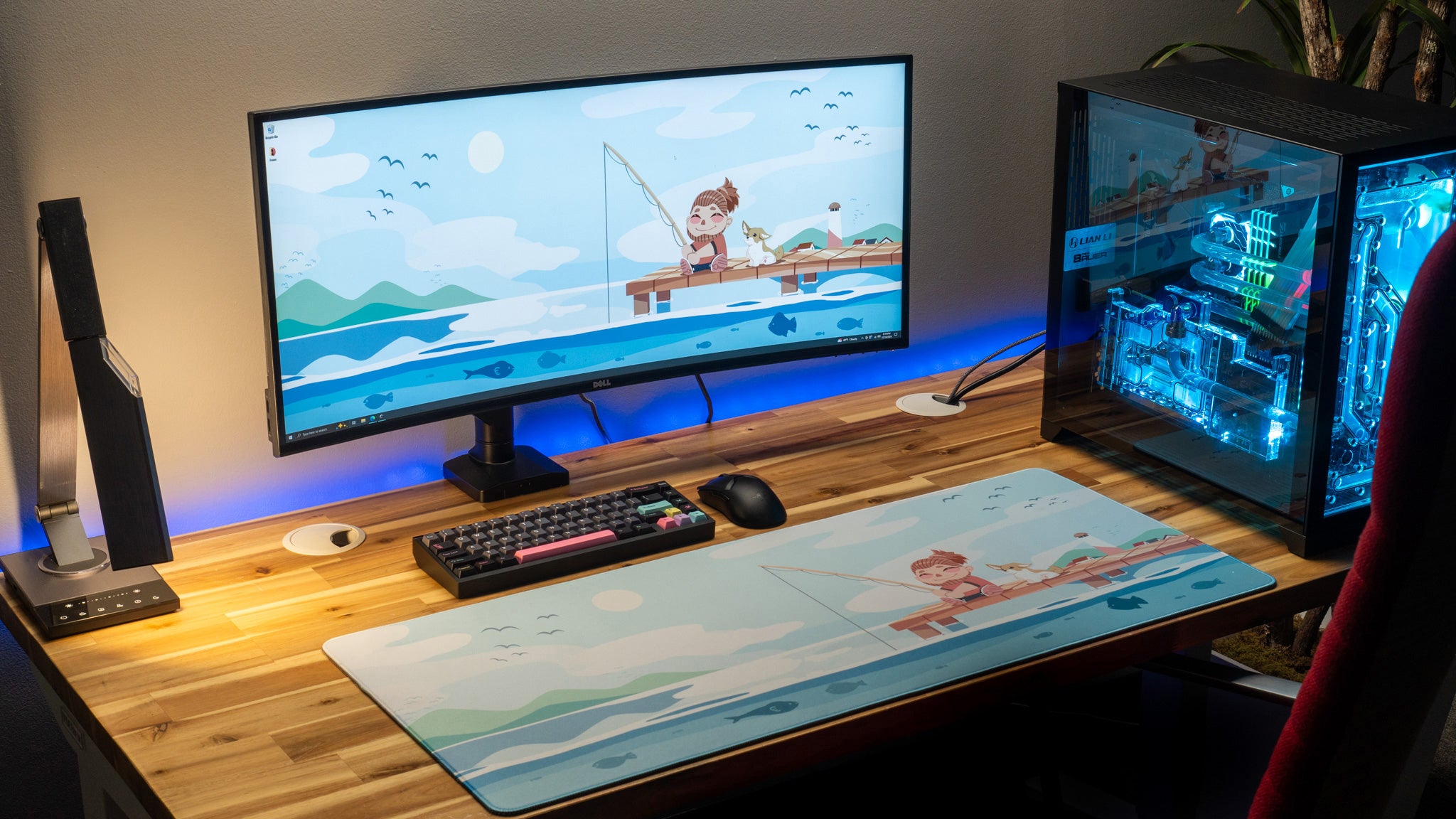 StanleyMOV Ergonomic Gaming Mouse Pad - Large Desk Mat for Relaxing Day Content Creators | Perfect for PC, Laptop & Office Workspace