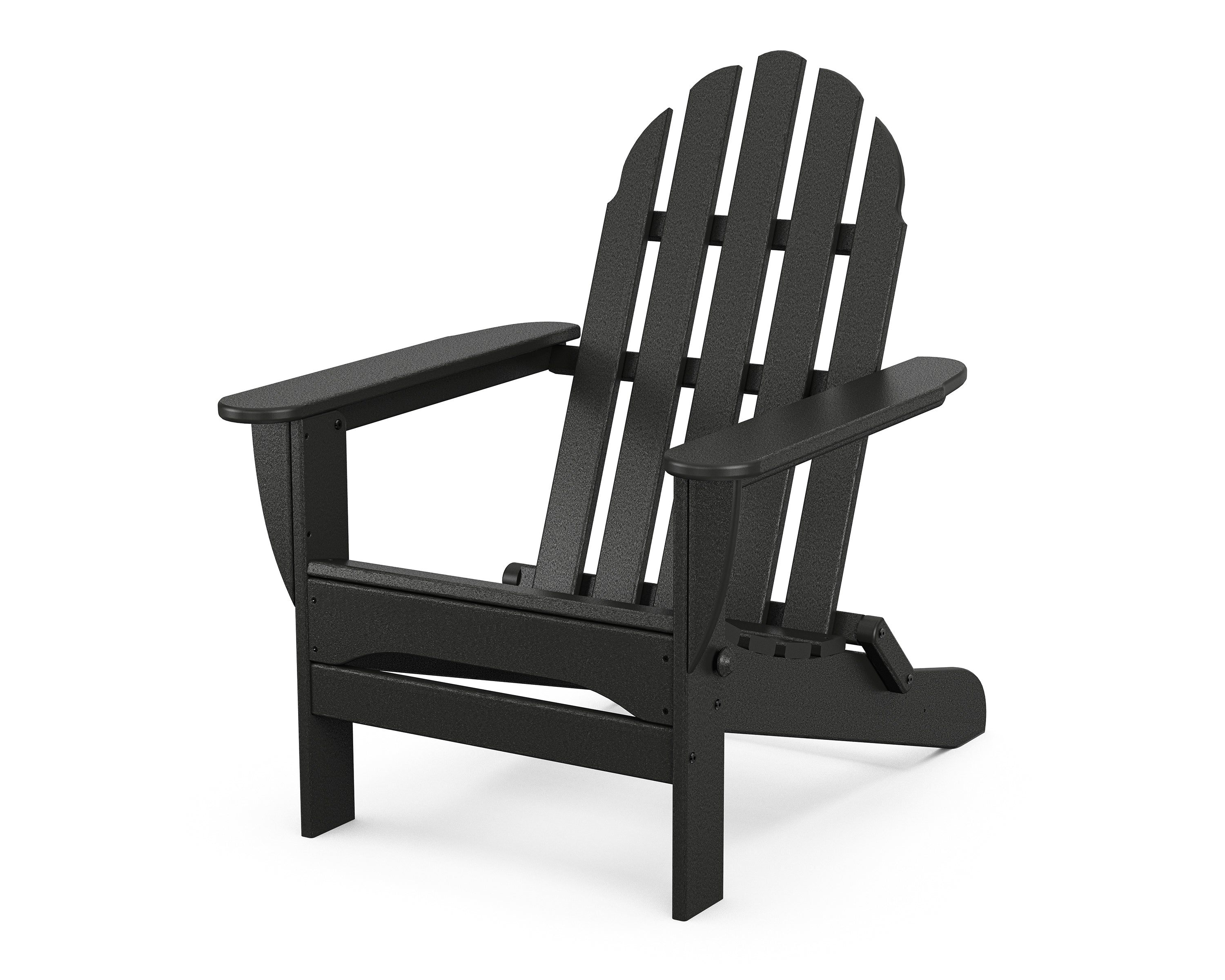 POLYWOOD Classic Folding Adirondack Chair - Outdoor Patio Furniture, Durable Recycled Plastic, Weather-Resistant (Multiple Colors) - Perfect for Backyard, Poolside, Garden & Deck Relaxation