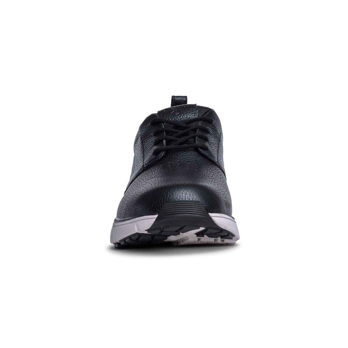 Dr. Comfort Roger Diabetic Shoes for Men - Leather Therapeutic Walking Shoes with Gel Inserts for Foot Pain Relief - Ideal for Daily Wear, Work & Outdoor Activities