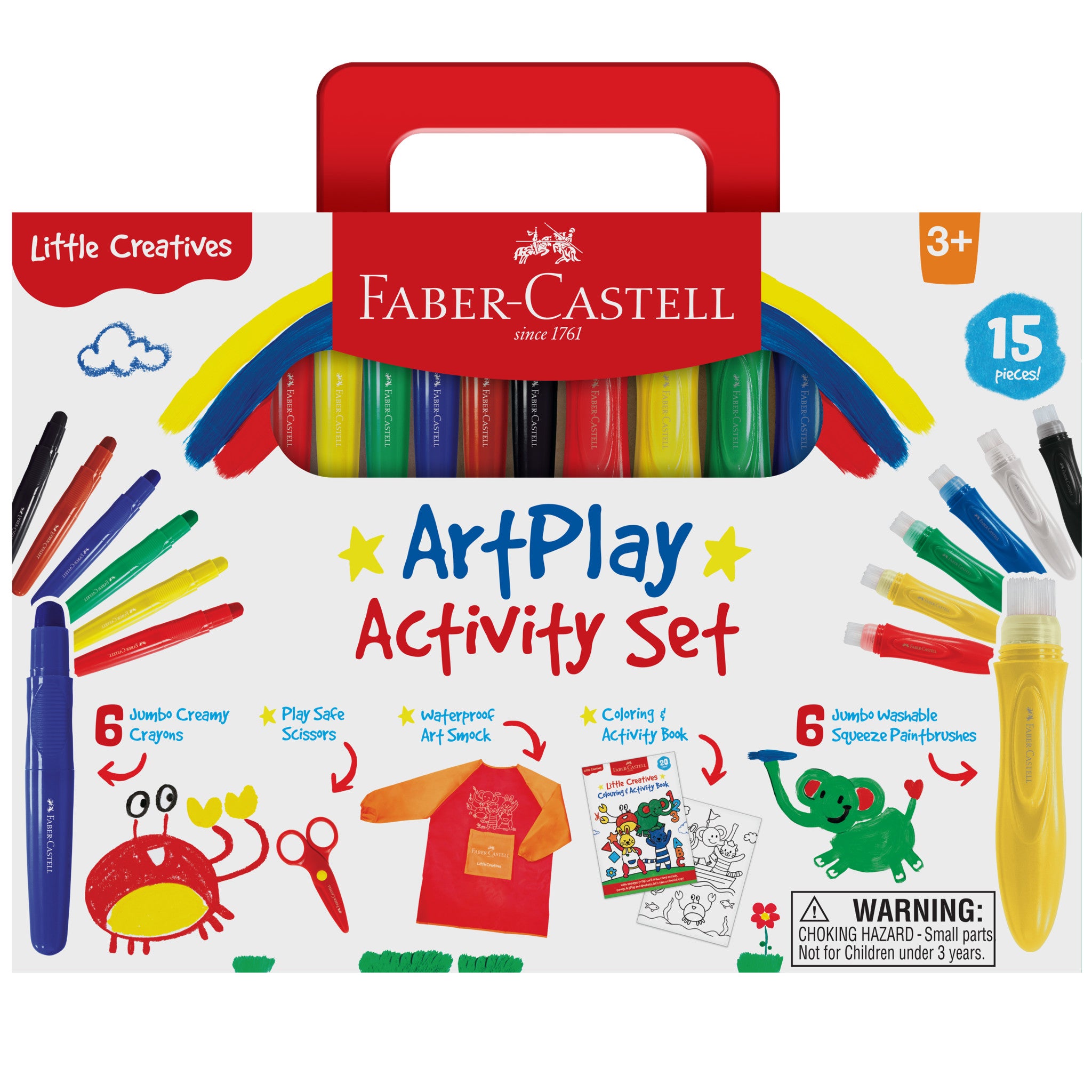 Little Creatives ArtPlay Set #379903 - Kids Art Supplies for Creative Play, DIY Crafts & Classroom Activities