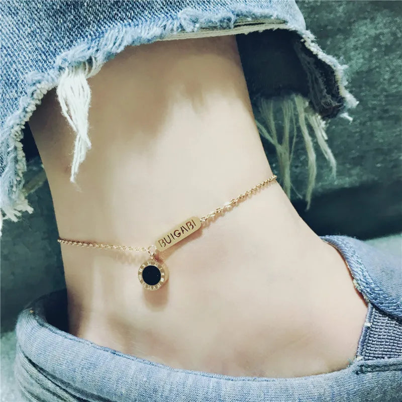 Fulvia Anklet - Elegant Adjustable Ankle Bracelet for Women | Perfect for Beach, Summer & Boho Fashion