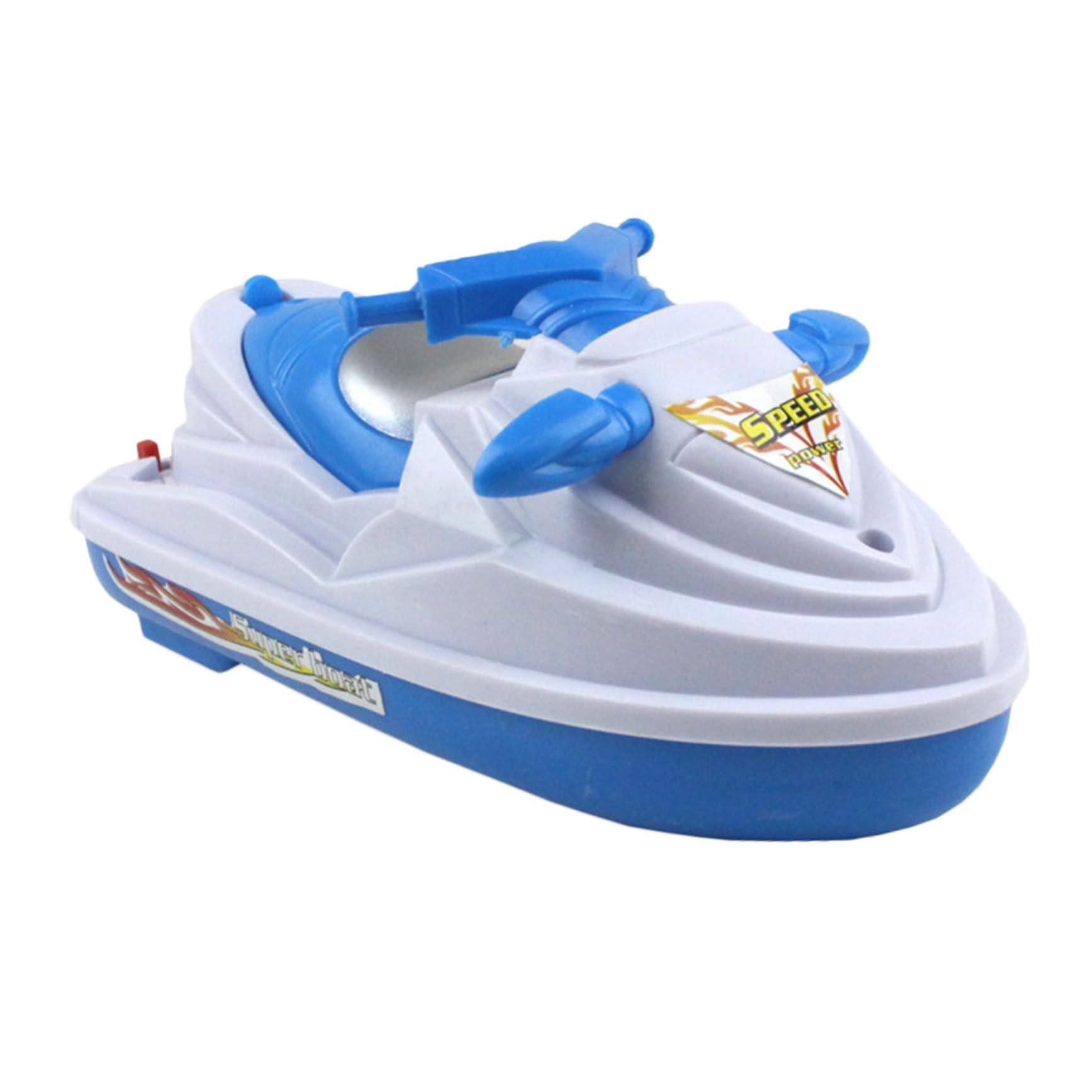 **HEMOTON 2-Pack Bath Speed Boat Toys for Kids - Durable Plastic Water Boats for Indoor & Outdoor Bath Time Fun - Perfect for Bathtub, Pool, and Beach Play**