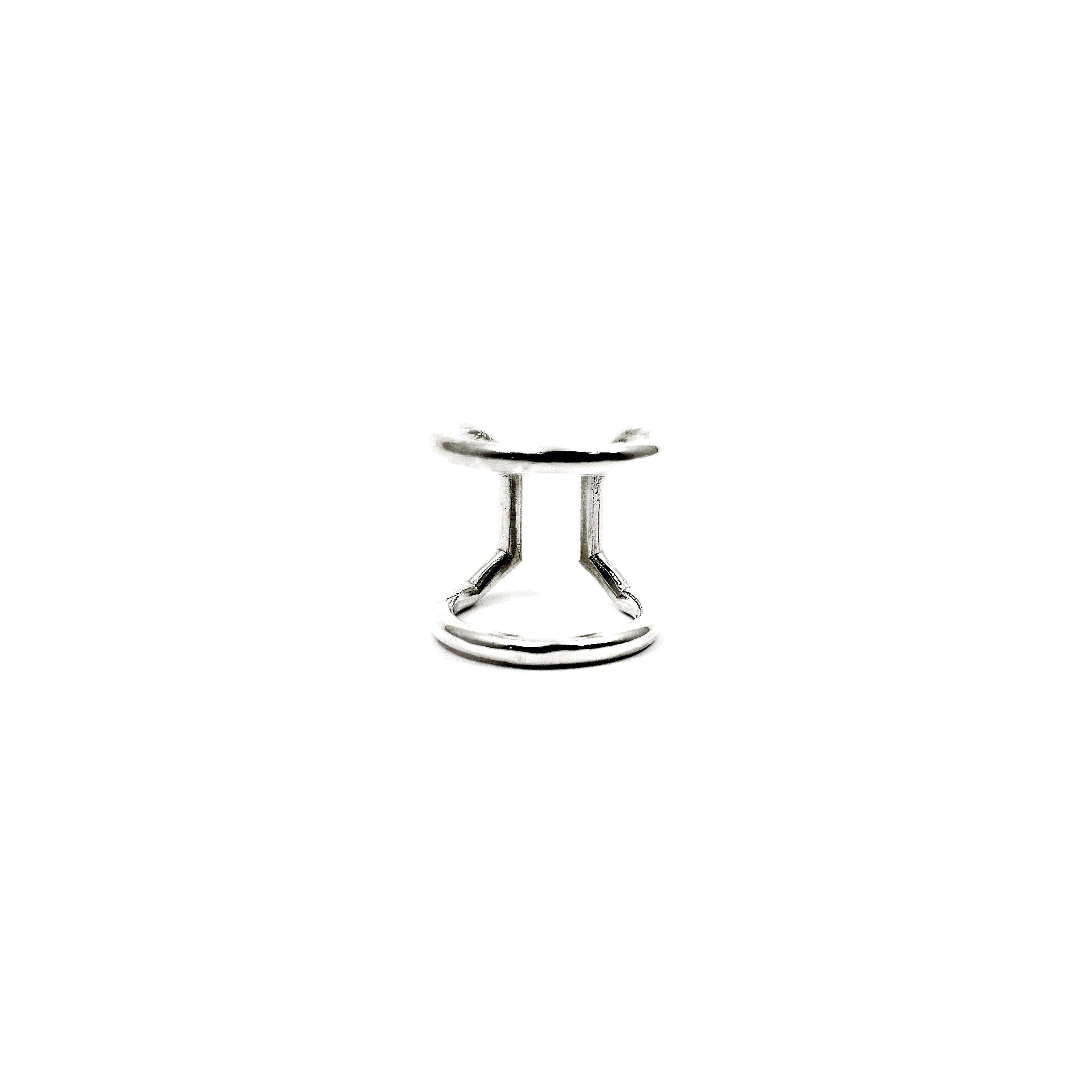 925 Sterling Silver Cyber Ring - Trendy Gothic Punk Jewelry for Men & Women - Perfect for Parties, Concerts & Everyday Fashion