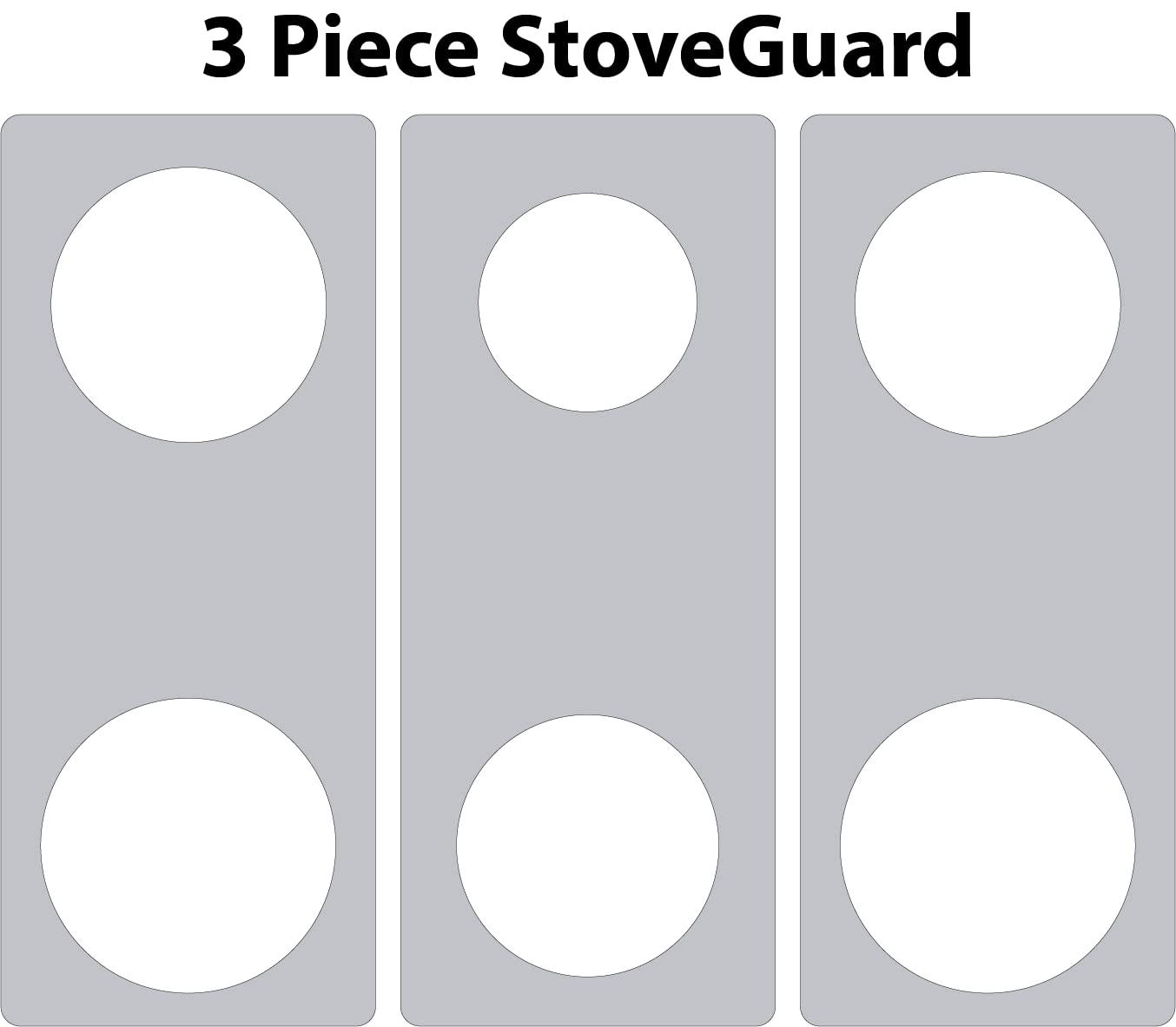 Premium Stove Cover for Gas Stove Top - USA-Made, Custom Fit for KitchenAid KGCU467VSS02 Model - Heat-Resistant & Precision-Cut Stove Guard - Perfect for Kitchen Safety & Countertop Protection When Not in Use