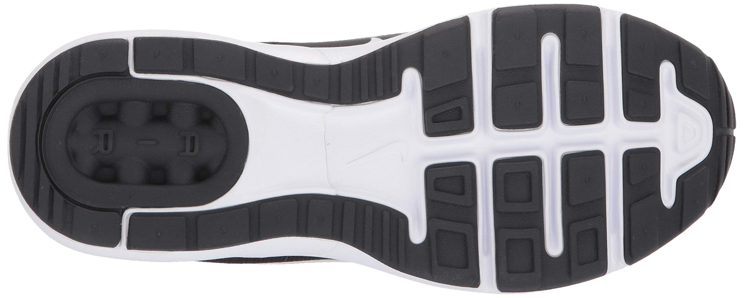 Nike Air Max LB Big Kid's Running Shoes - Black/White (AA3507-001) - Size 6 M US - Comfortable Sneakers for Boys & Girls - Perfect for School, Sports & Everyday Wear