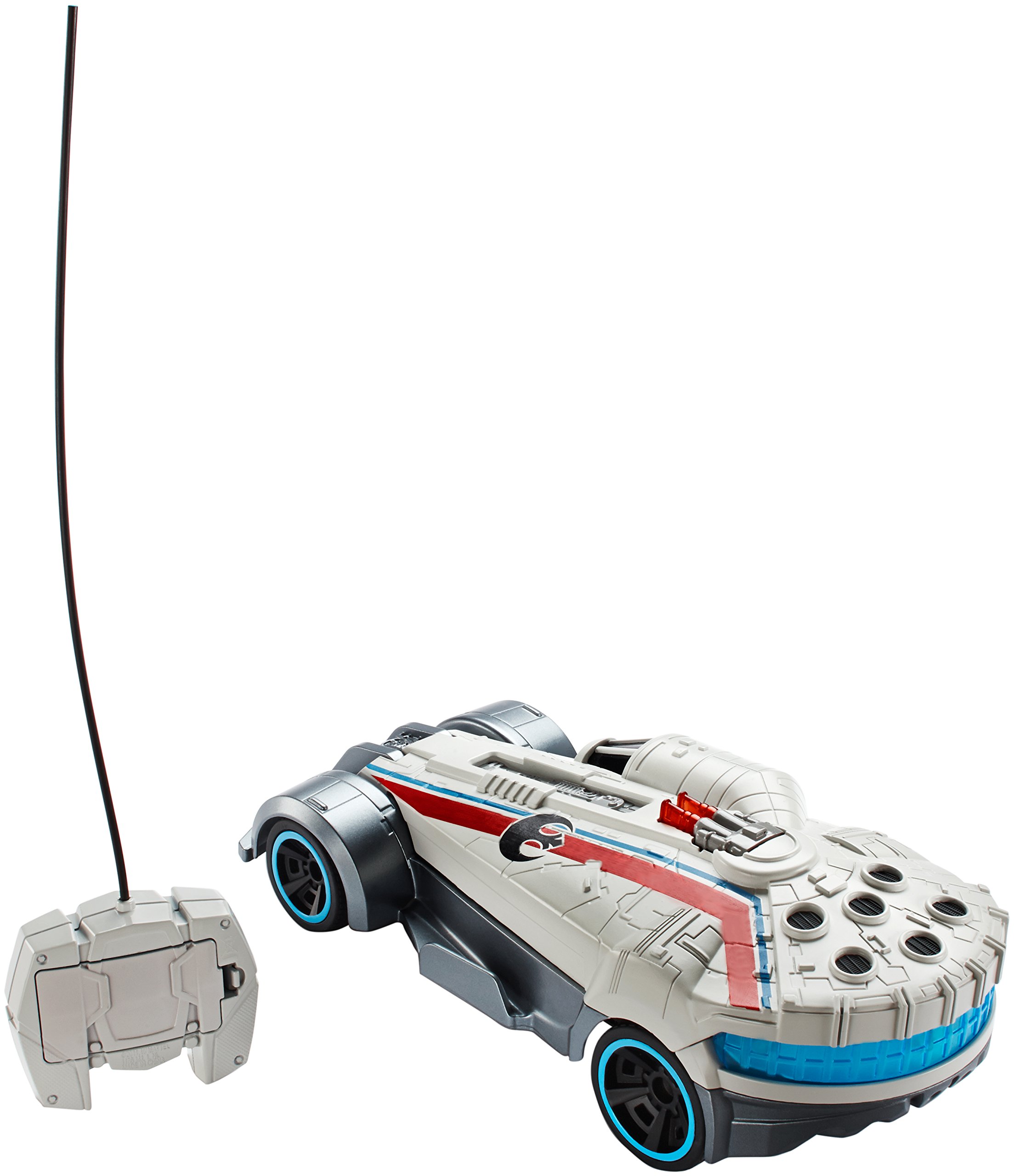 Hot Wheels RC Star Wars Millennium Falcon Remote Control Car - Collectible Toy Spaceship for Kids & Adults - Perfect for Star Wars Fans, Gift Giving & Play Battles