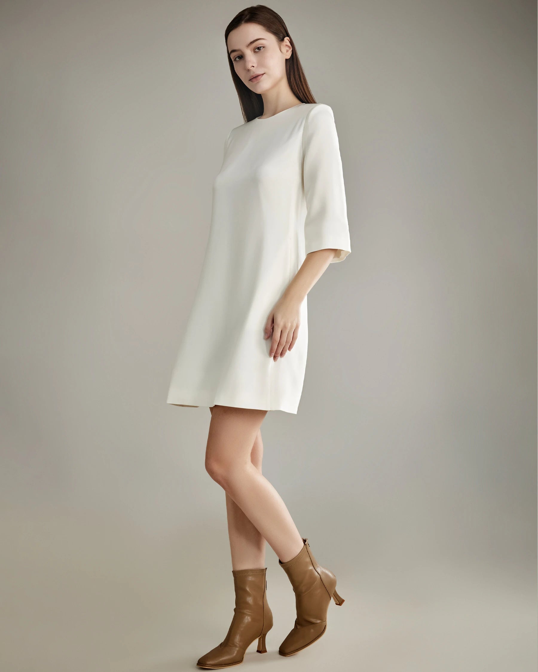 40 Momme Knee-Length Silk Dress for Women - Elegant & Comfortable Summer Dress for Weddings, Parties & Special Occasions