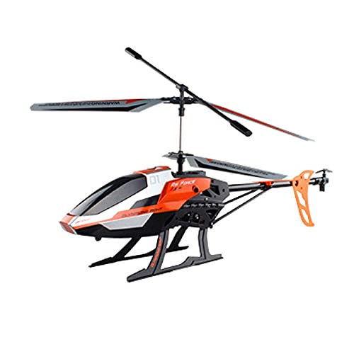 **KAPOHU 2.4G Large Remote Control Helicopter - Alloy RC Drone Toy for Kids & Adults, Wireless Flying Airplane Model for Indoor/Outdoor Play (Orange)** - Perfect for Birthday Gifts, Backyard Fun, and STEM Learning