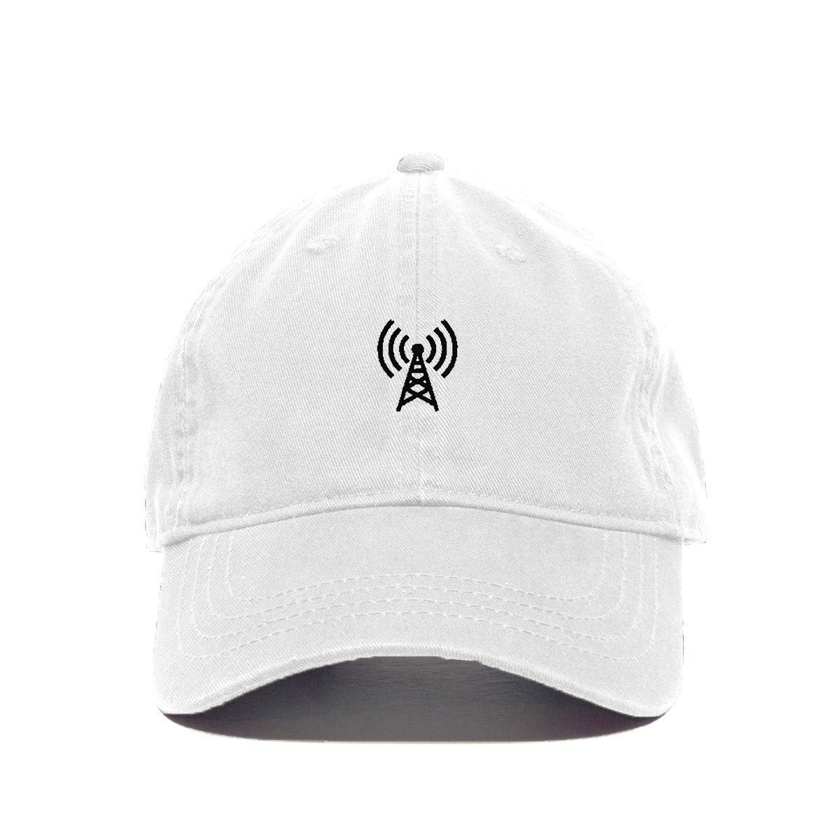 Tech Design Radio Tower Baseball Cap - Embroidered Cotton Adjustable Dad Hat for Men & Women - Perfect for Outdoor Activities, Sports & Casual Wear