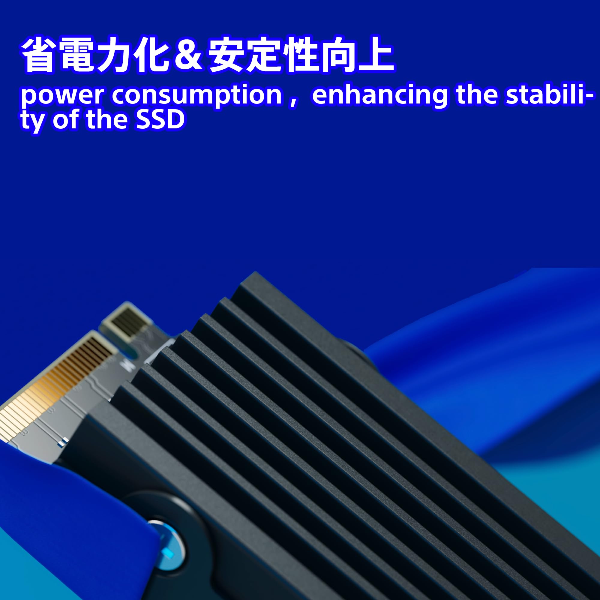 Nextorage Japan NEM-PAB 1TB Internal SSD - M.2 2280 PCIe Gen4 NVMe with Heatsink - 7400MB/s Read & 6100MB/s Write - Compatible with PS5/PS5 Slim/PS5 Pro - High-Speed Gaming & PC Storage Upgrade (NEM-PAB1TB)