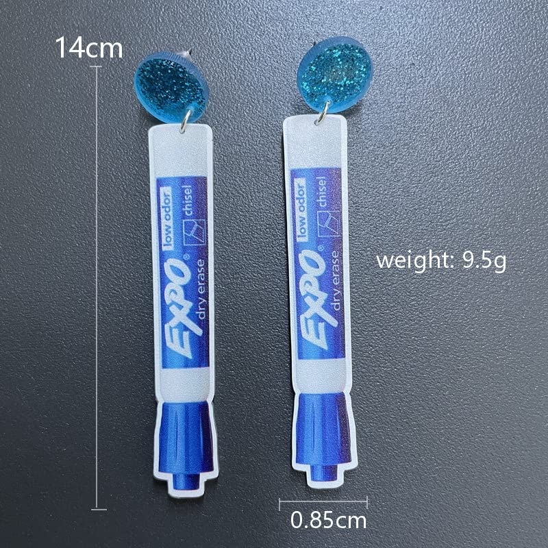 Crystal Drop Dangle Earrings for Women - Hypoallergenic Stud Earrings for Teen Girls, Teachers & Students | Back to School Jewelry Gift | Perfect for Classrooms, Parties & Everyday Wear
