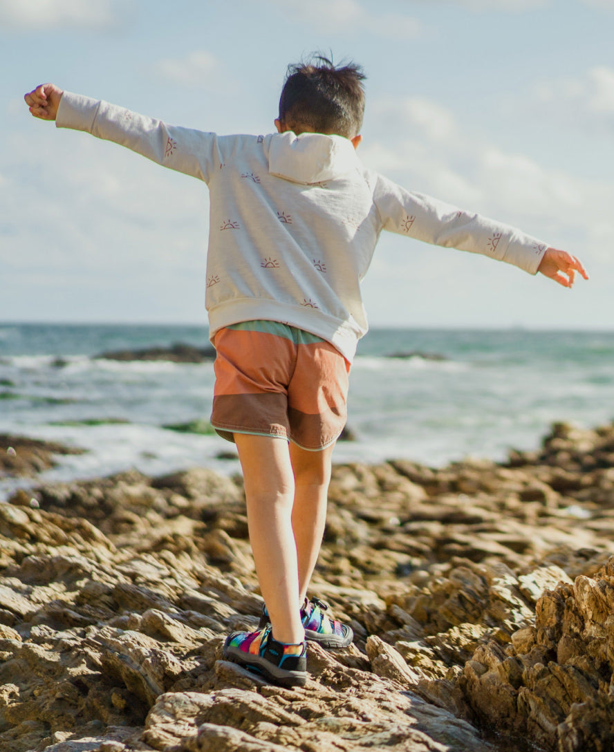 Newport H2 Kids' Water Shoes | Blue Depths/Gargoyle | Perfect for Beach, Pool & Outdoor Water Activities