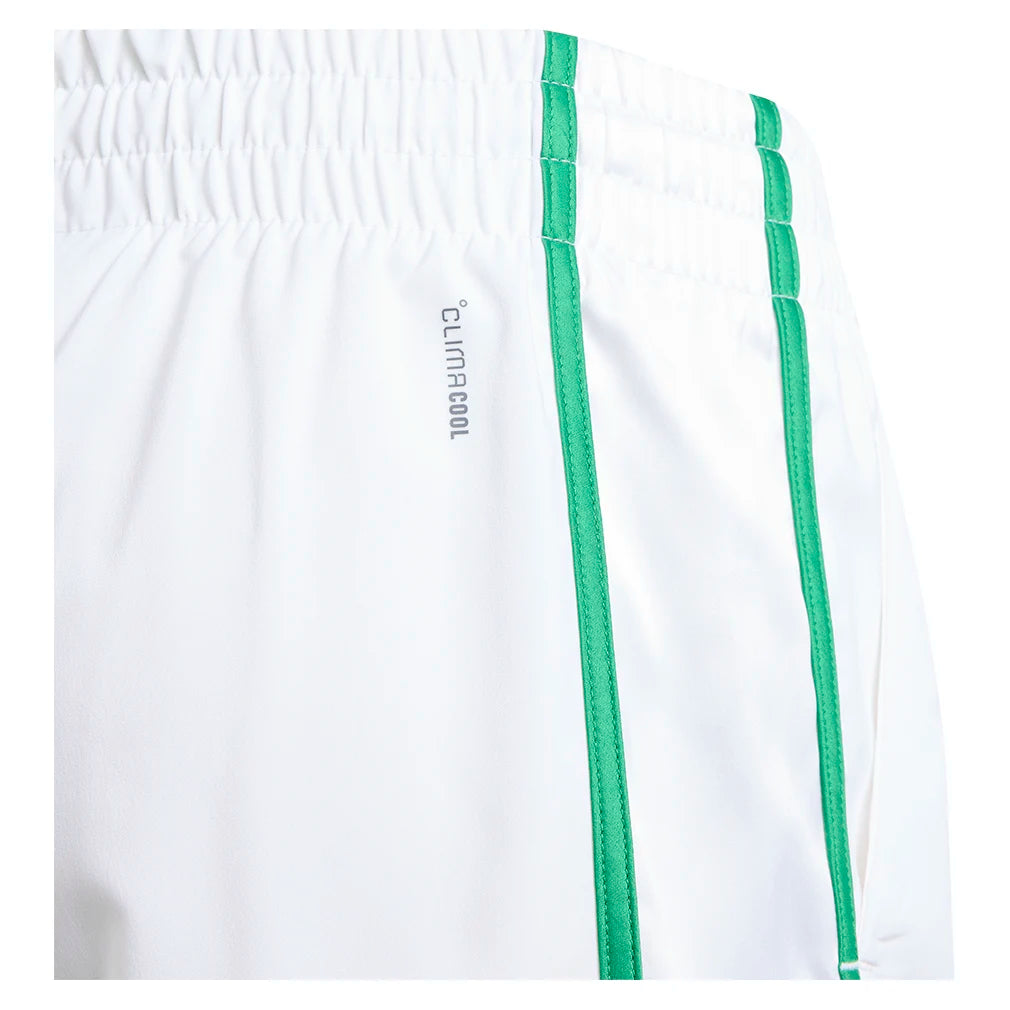 Boys' Pro Tennis Shorts - White | Breathable & Quick-Dry Athletic Shorts for Kids | Perfect for Tennis, Running & Outdoor Sports