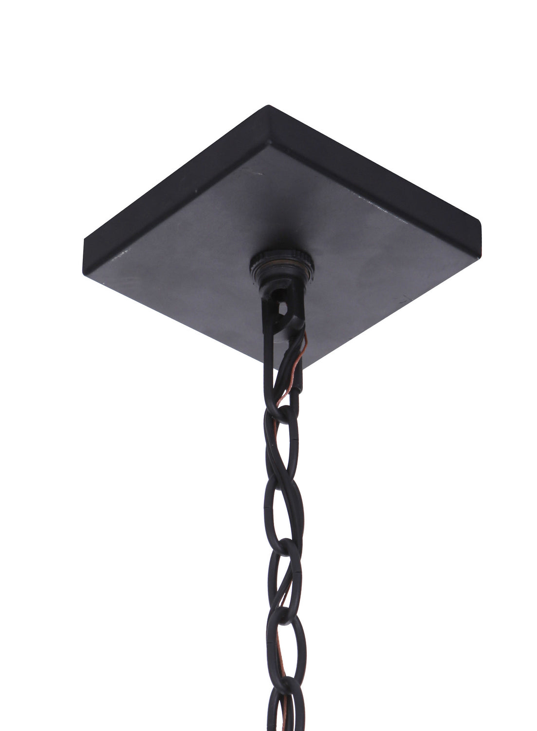 Becca Textured Black Outdoor Pendant Light - Weatherproof Hanging Fixture for Porch, Patio & Garden Decor