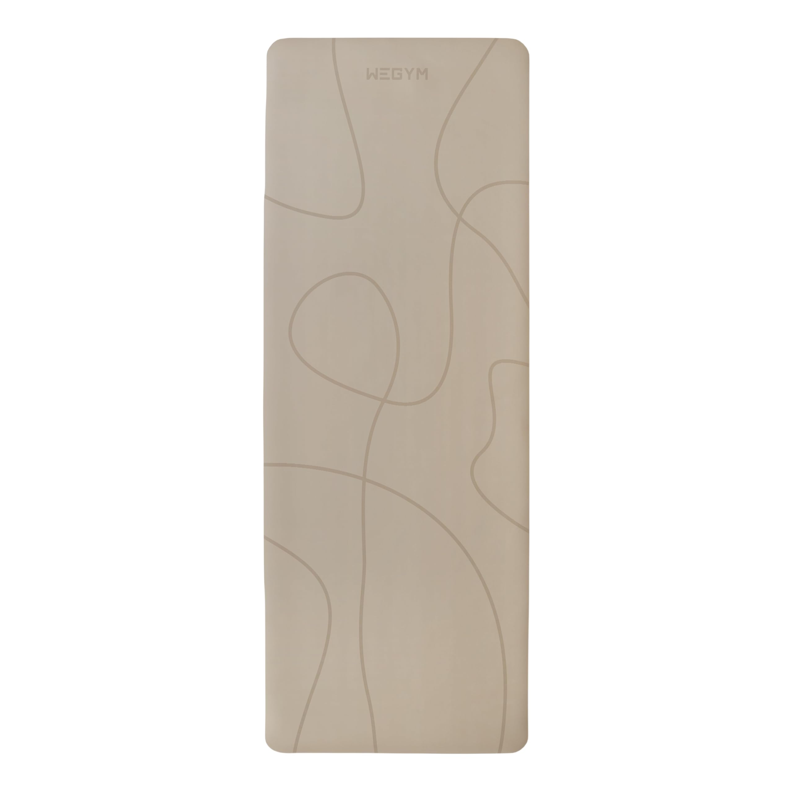Premium WeGym Yoga Mat - 4mm Thick Non-Slip Exercise Mat for Yoga, Pilates & Home Workouts | Eco-Friendly Polyurethane & Suede Surface with Carry Strap | Ideal for Hot Yoga, Gym Sessions & Meditation Practices
